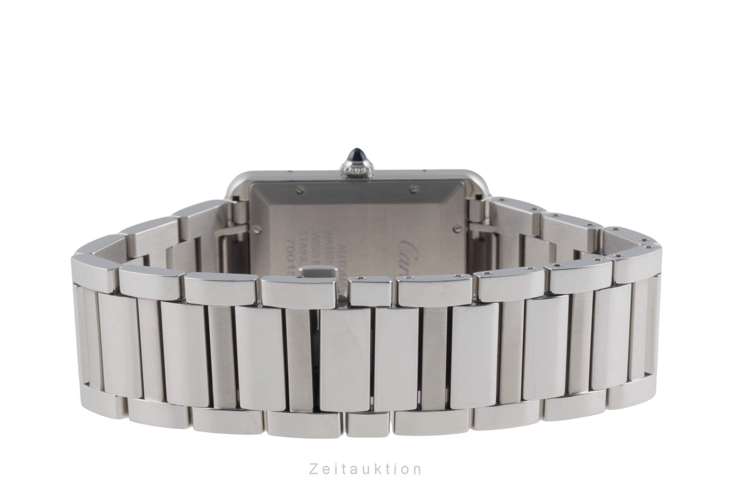 Cartier Tank steel automatic Kal. 1847 MC Ref. WSTA0053  | Zeitauktion