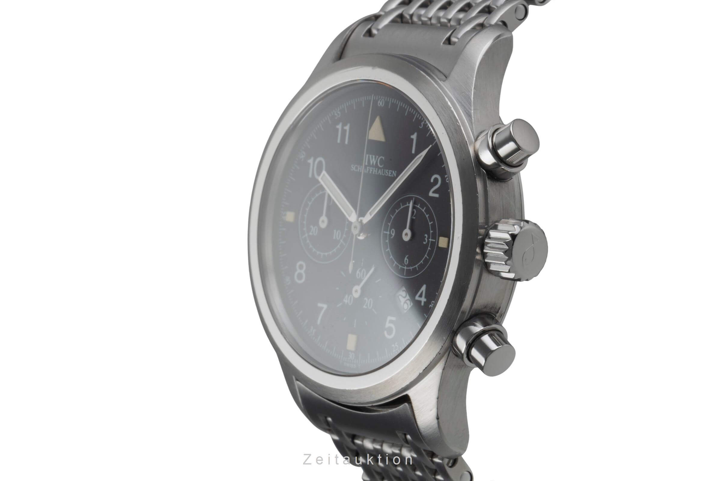 IWC Fliegerchronograph chronograph steel quartz Kal. 630 Ref. IW374101  | Zeitauktion