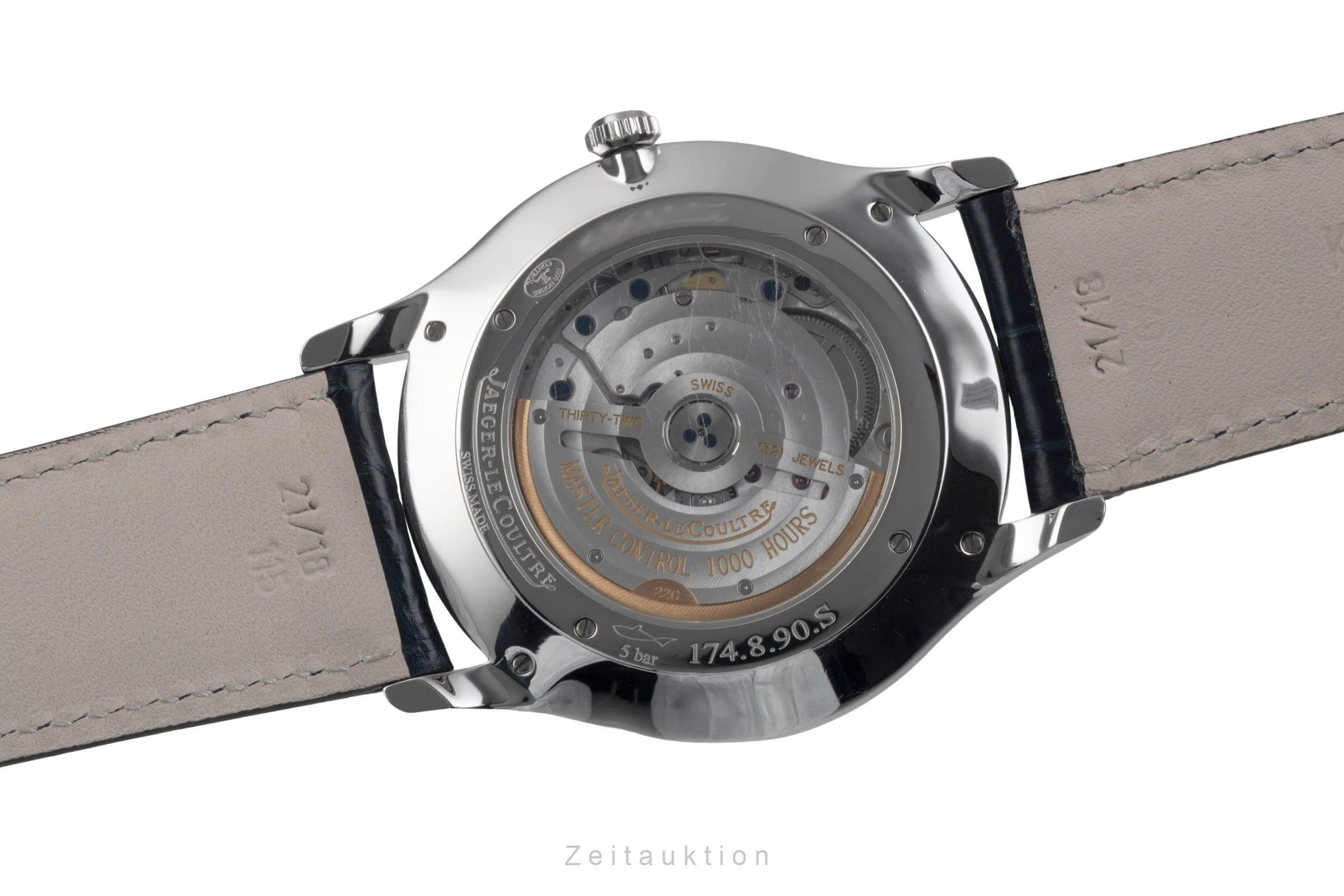 Jaeger-LeCoultre Master Ultra Thin acciaio automatismo Kal. 896 Ref. Q1358420  174.8.90.S  | Zeitauktion