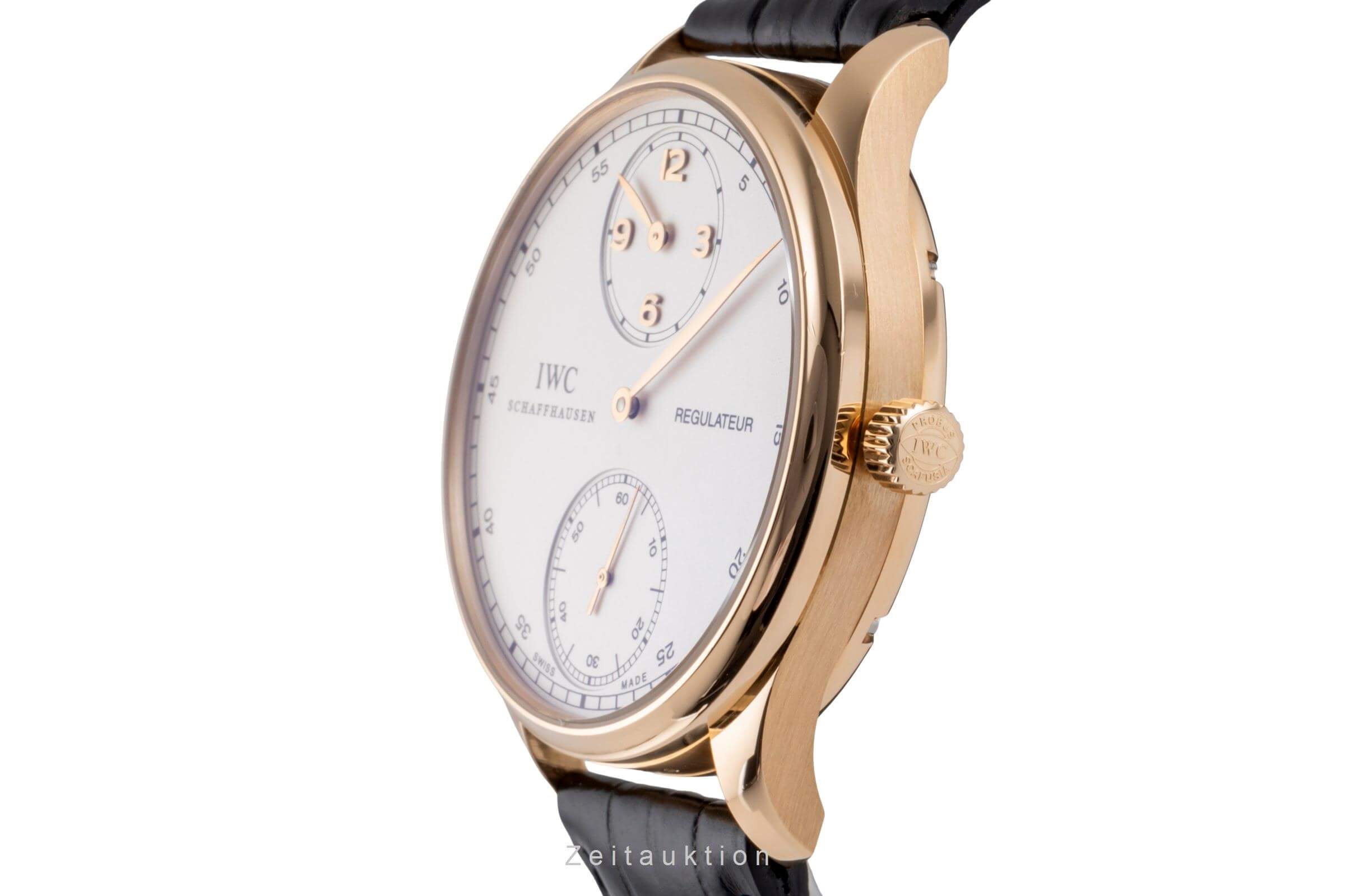 IWC Portugieser 18 ct gold manual winding Kal. C.98245 Ref. IW544402  | Zeitauktion