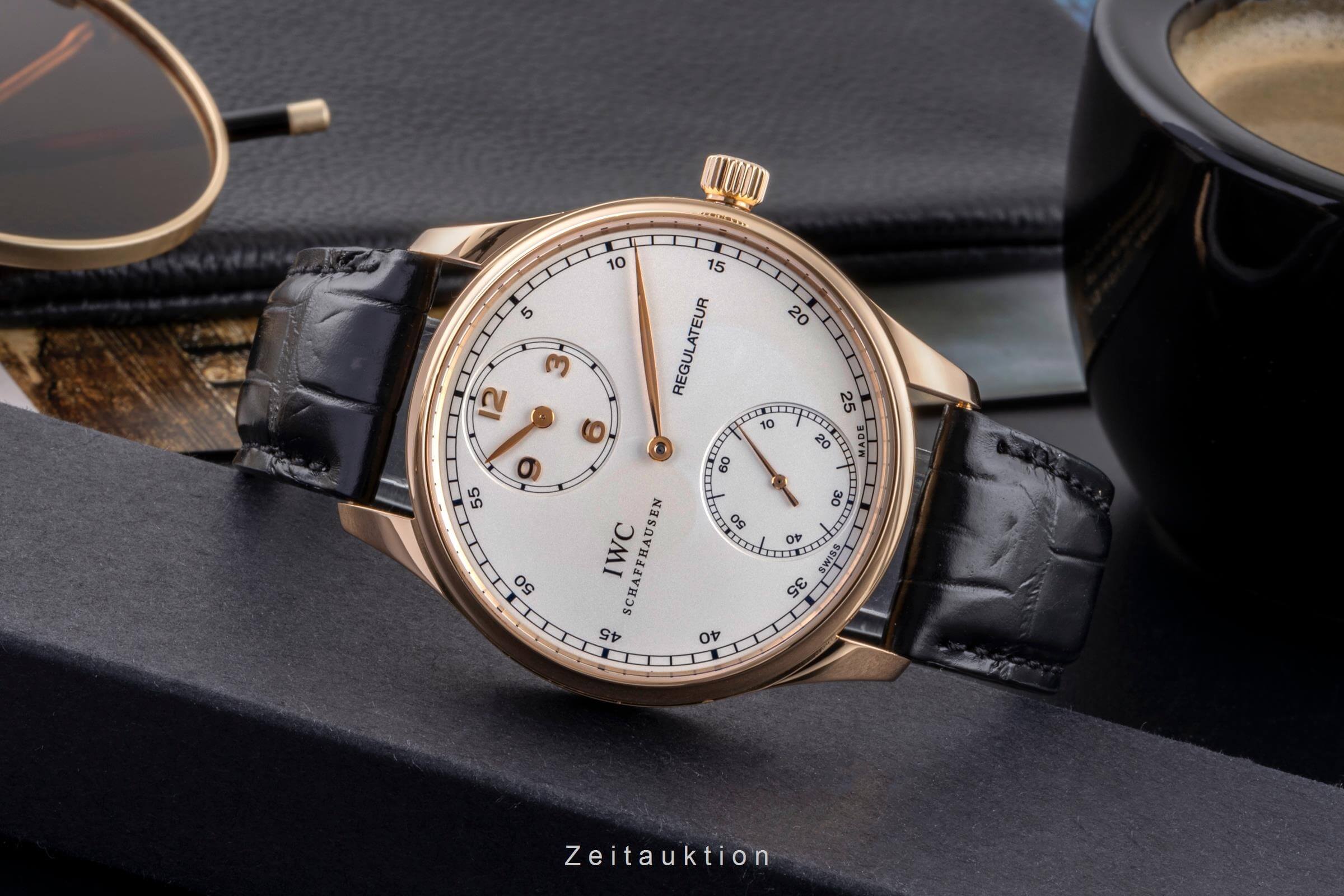 IWC Portugieser 18 ct gold manual winding Kal. C.98245 Ref. IW544402  | Zeitauktion