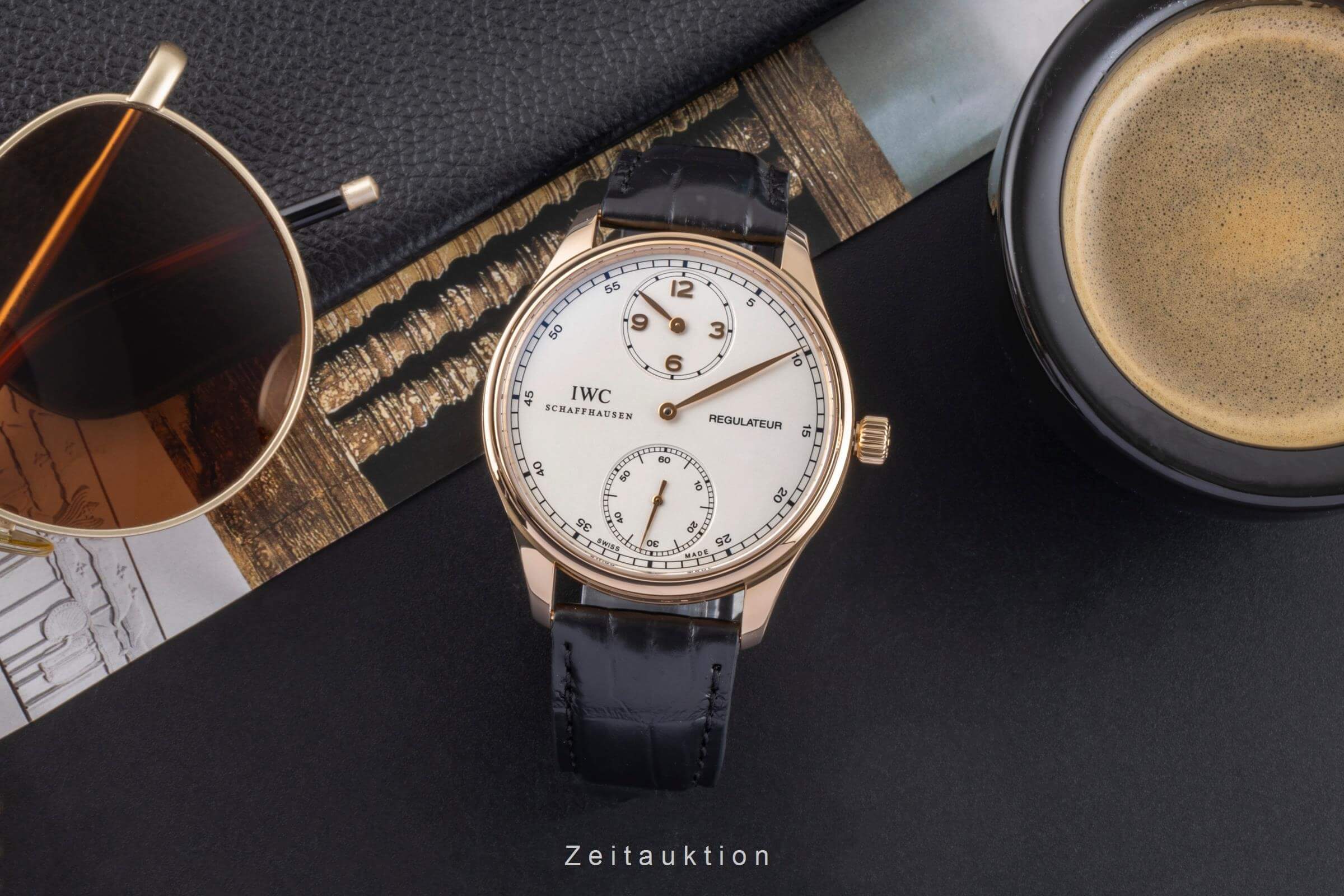 IWC Portugieser 18 ct gold manual winding Kal. C.98245 Ref. IW544402  | Zeitauktion