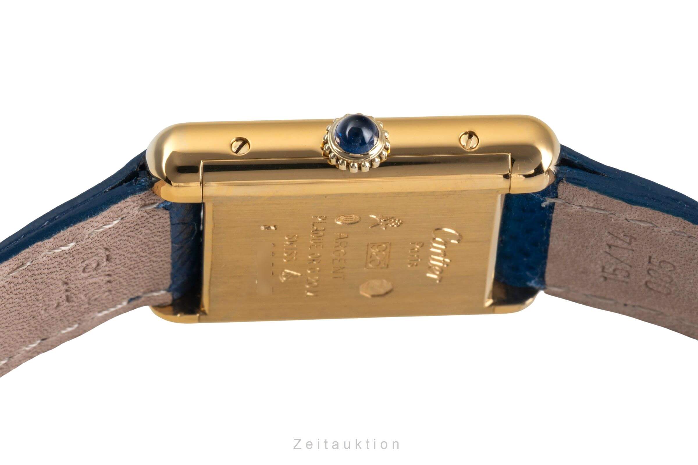 Cartier Tank silver-gilt manual winding Kal. 78-1 VINTAGE  | Zeitauktion