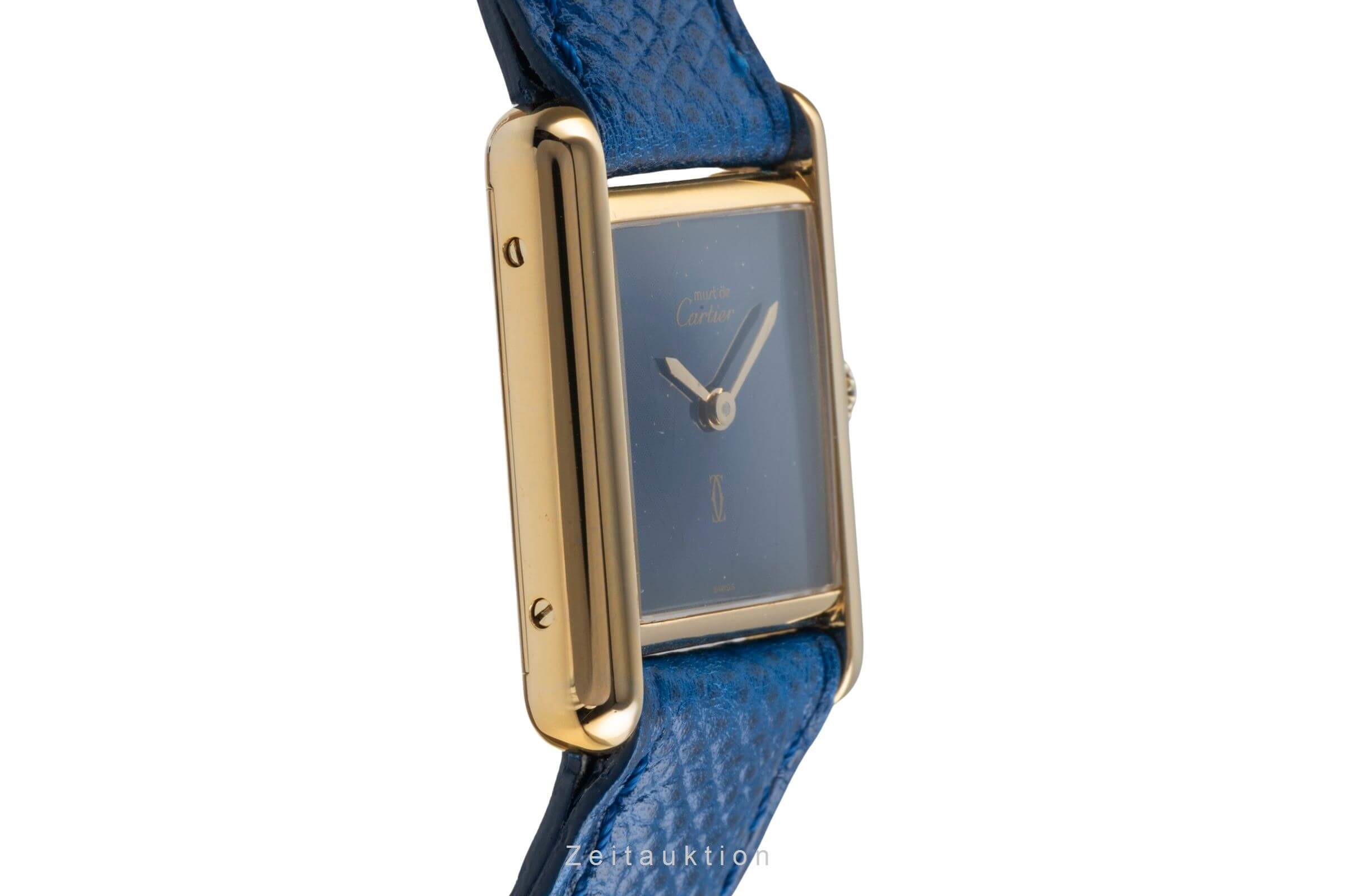 Cartier Tank silver-gilt manual winding Kal. 78-1 VINTAGE  | Zeitauktion