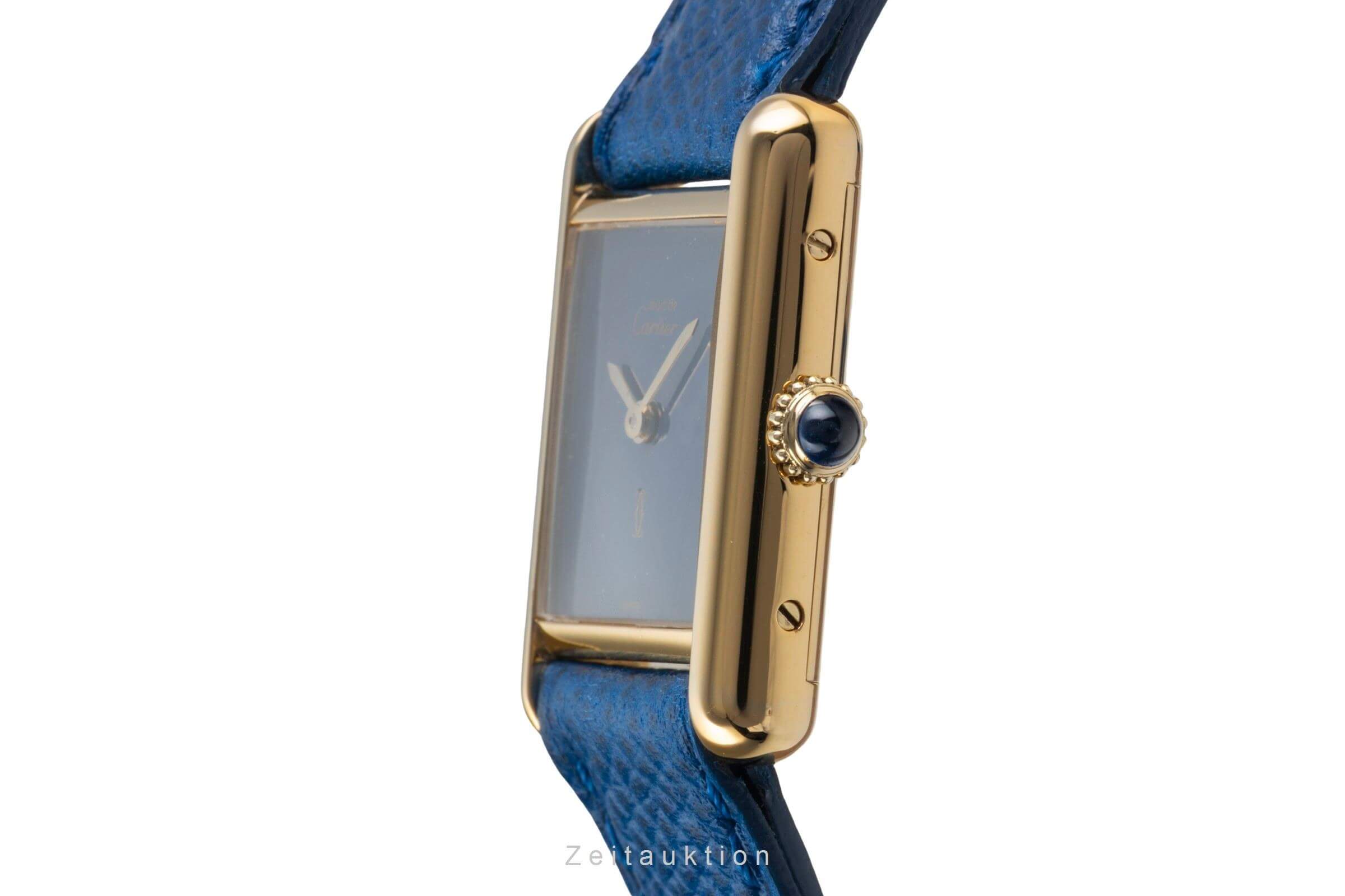 Cartier Tank silver-gilt manual winding Kal. 78-1 VINTAGE  | Zeitauktion