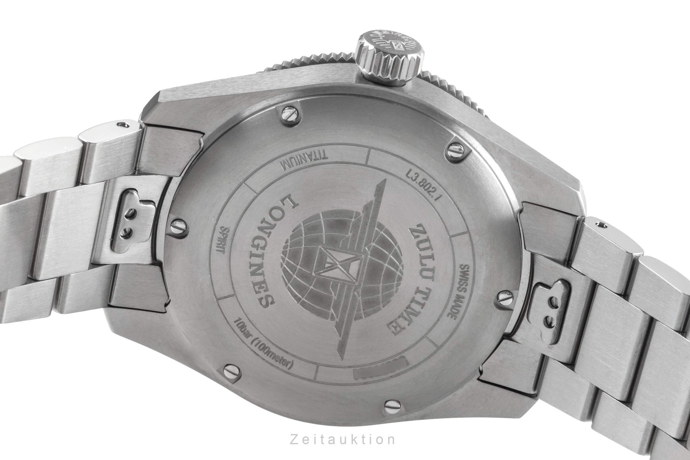 Longines Spirit titanium automatic Kal. L 844.4 Ref. L3.802.1.53.6  | Zeitauktion
