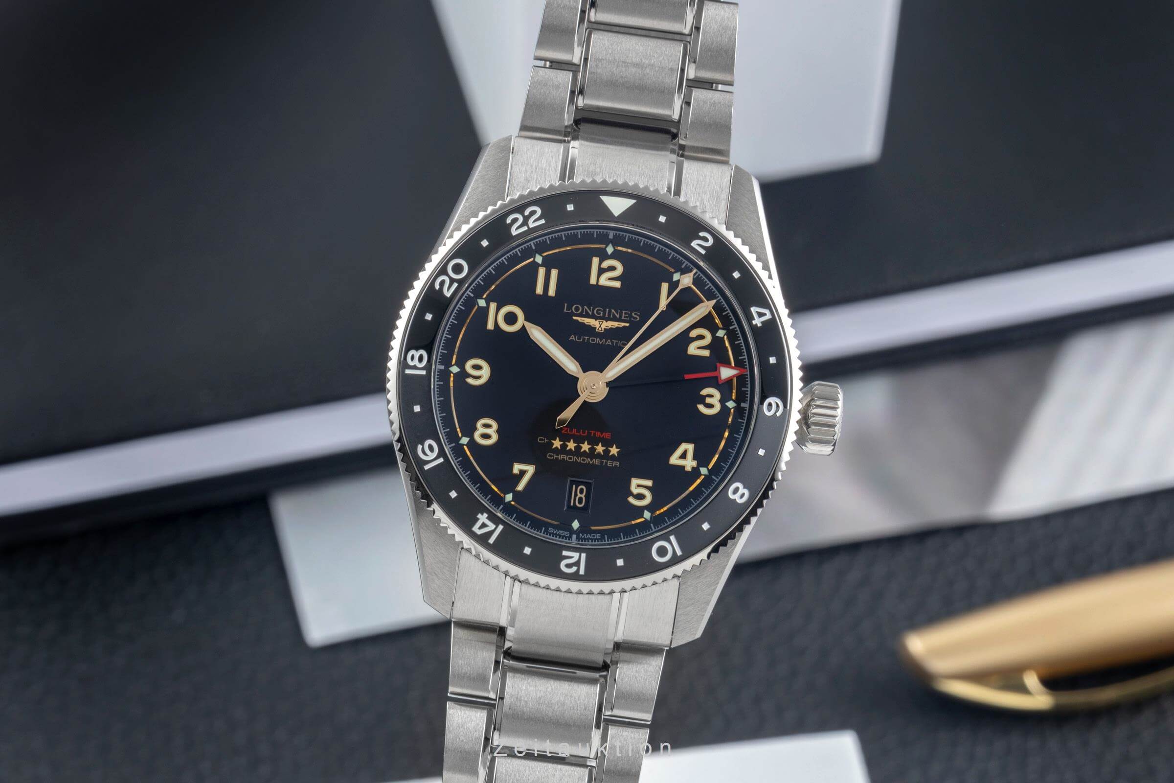 Longines Spirit titanium automatic Kal. L 844.4 Ref. L3.802.1.53.6  | Zeitauktion