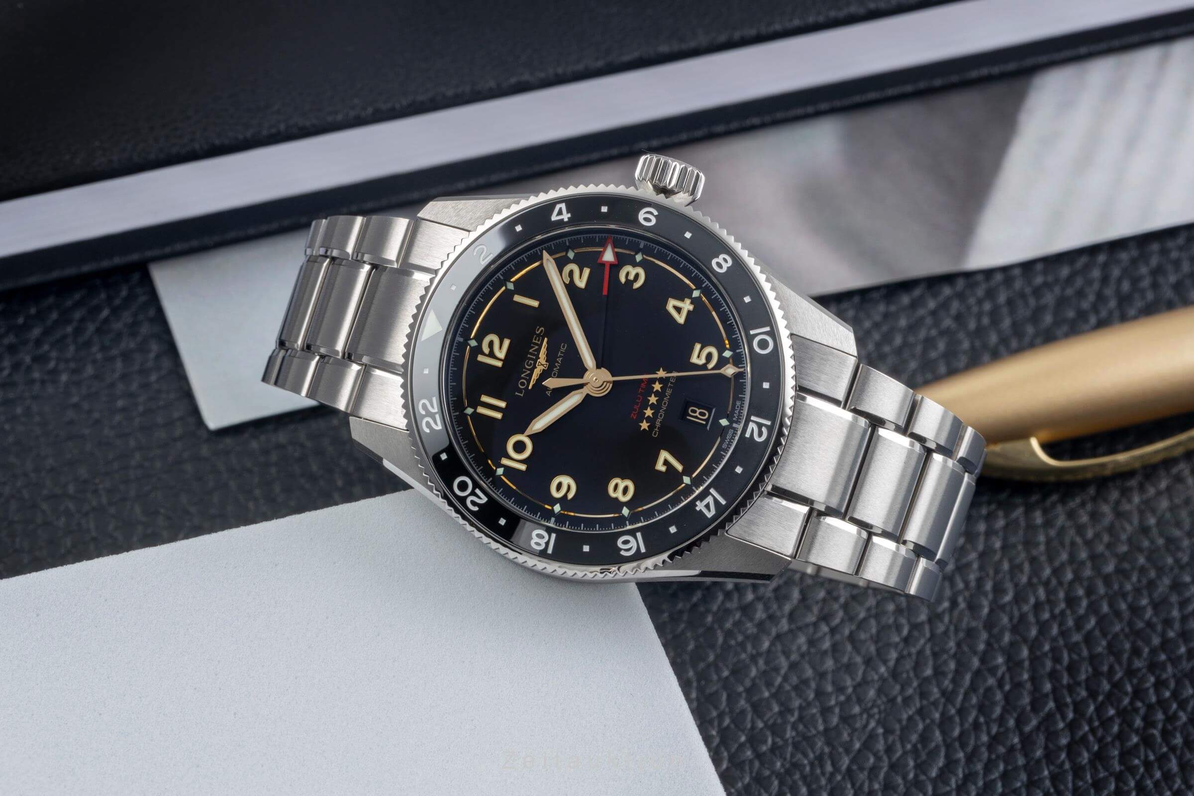 Longines Spirit titanium automatic Kal. L 844.4 Ref. L3.802.1.53.6  | Zeitauktion