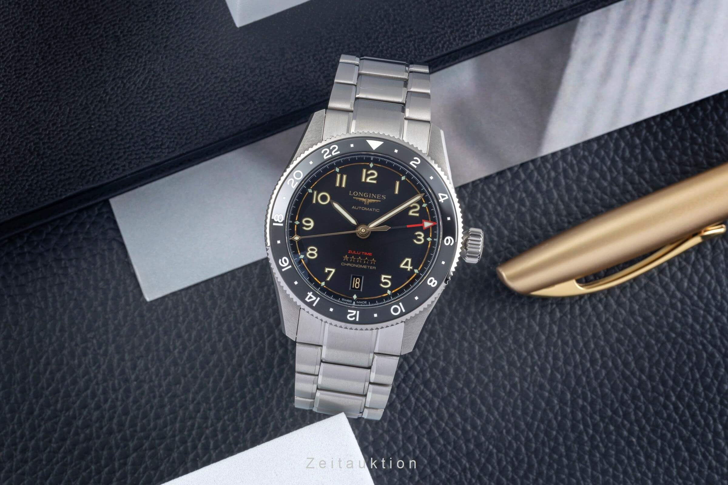 Longines Spirit titanium automatic Kal. L 844.4 Ref. L3.802.1.53.6  | Zeitauktion