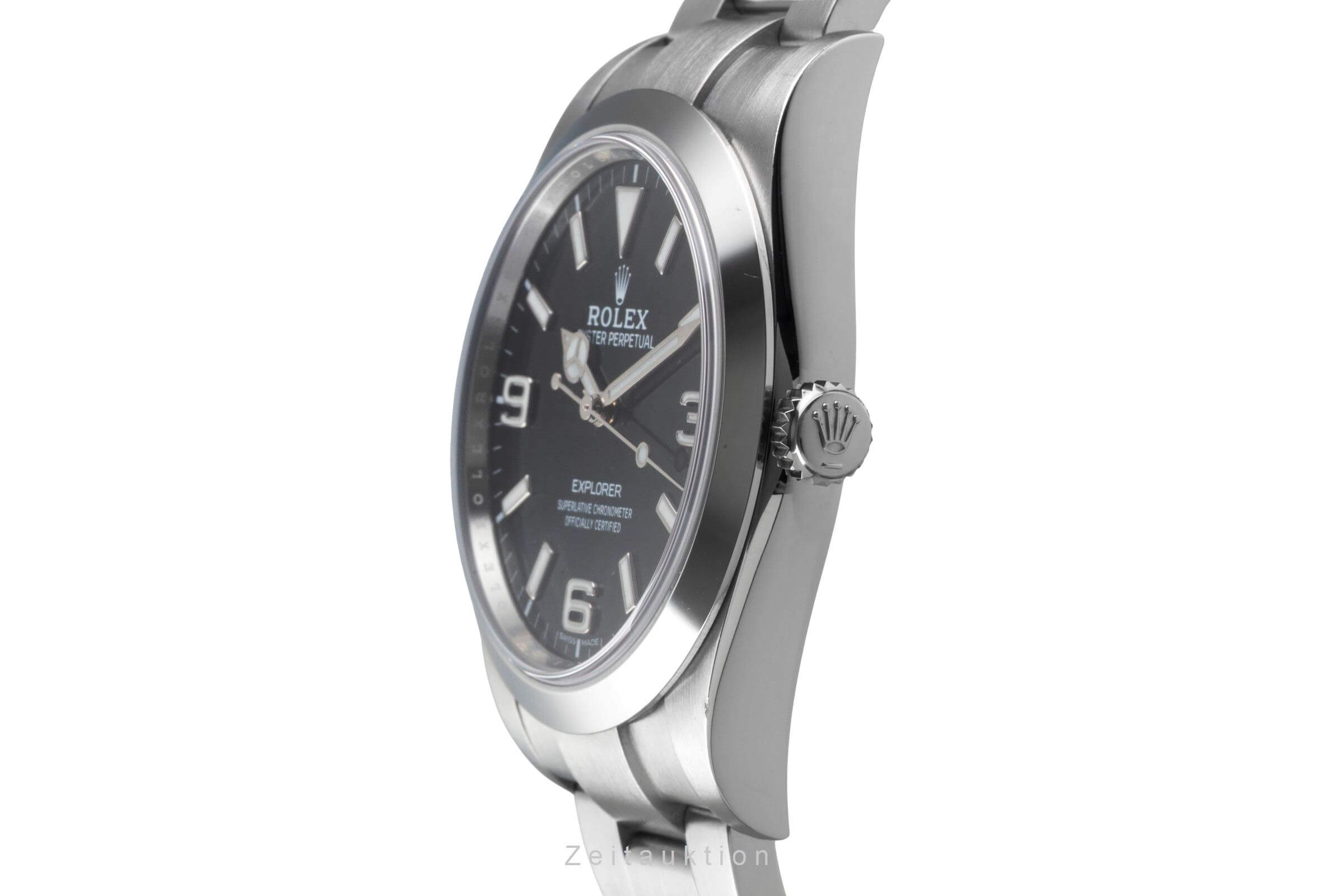 Rolex Explorer steel automatic Kal. 3132 Ref. 214270  | Zeitauktion