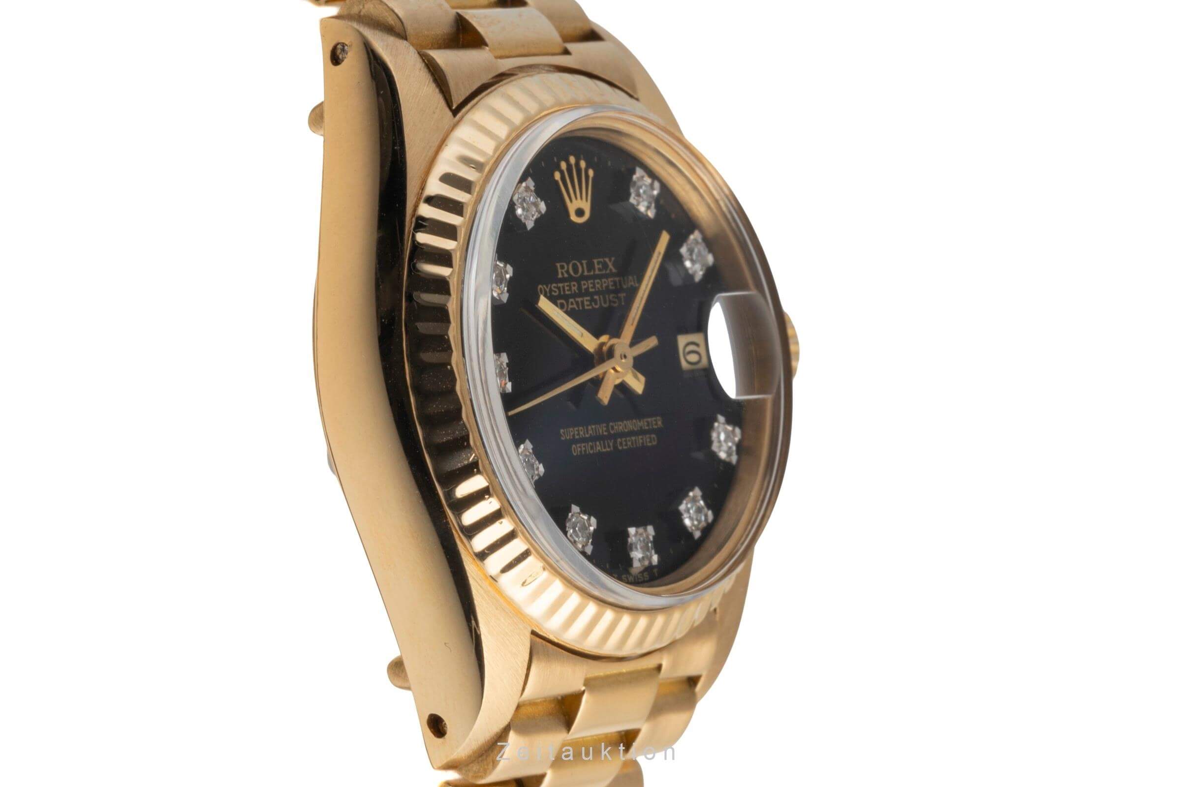 Rolex Lady Datejust 18k Gold Automatik Kal. 2030 Ref. 6917 VINTAGE  | Zeitauktion
