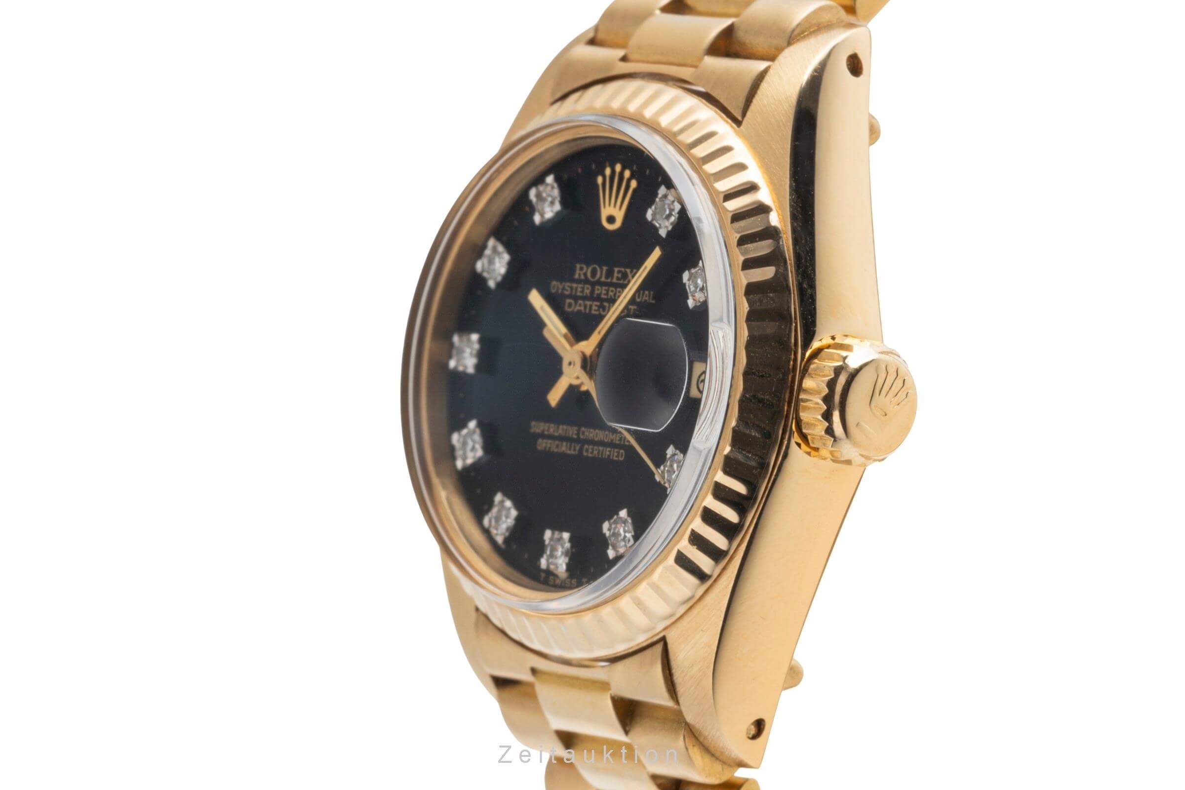 Rolex Lady Datejust 18k Gold Automatik Kal. 2030 Ref. 6917 VINTAGE  | Zeitauktion