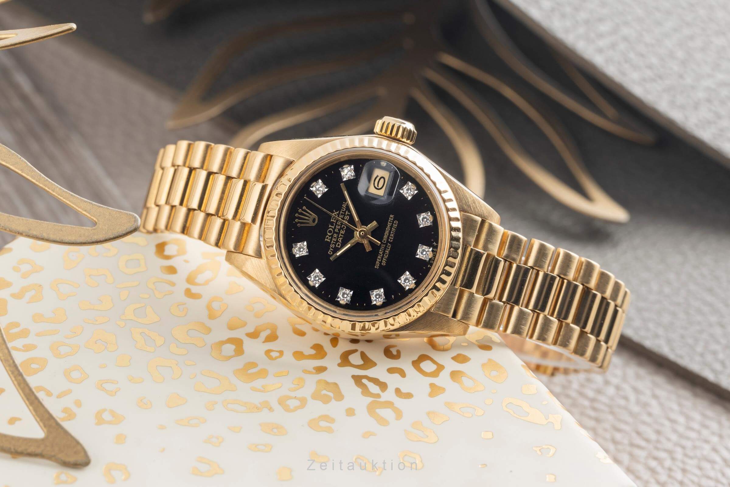 Rolex Lady Datejust 18k Gold Automatik Kal. 2030 Ref. 6917 VINTAGE  | Zeitauktion