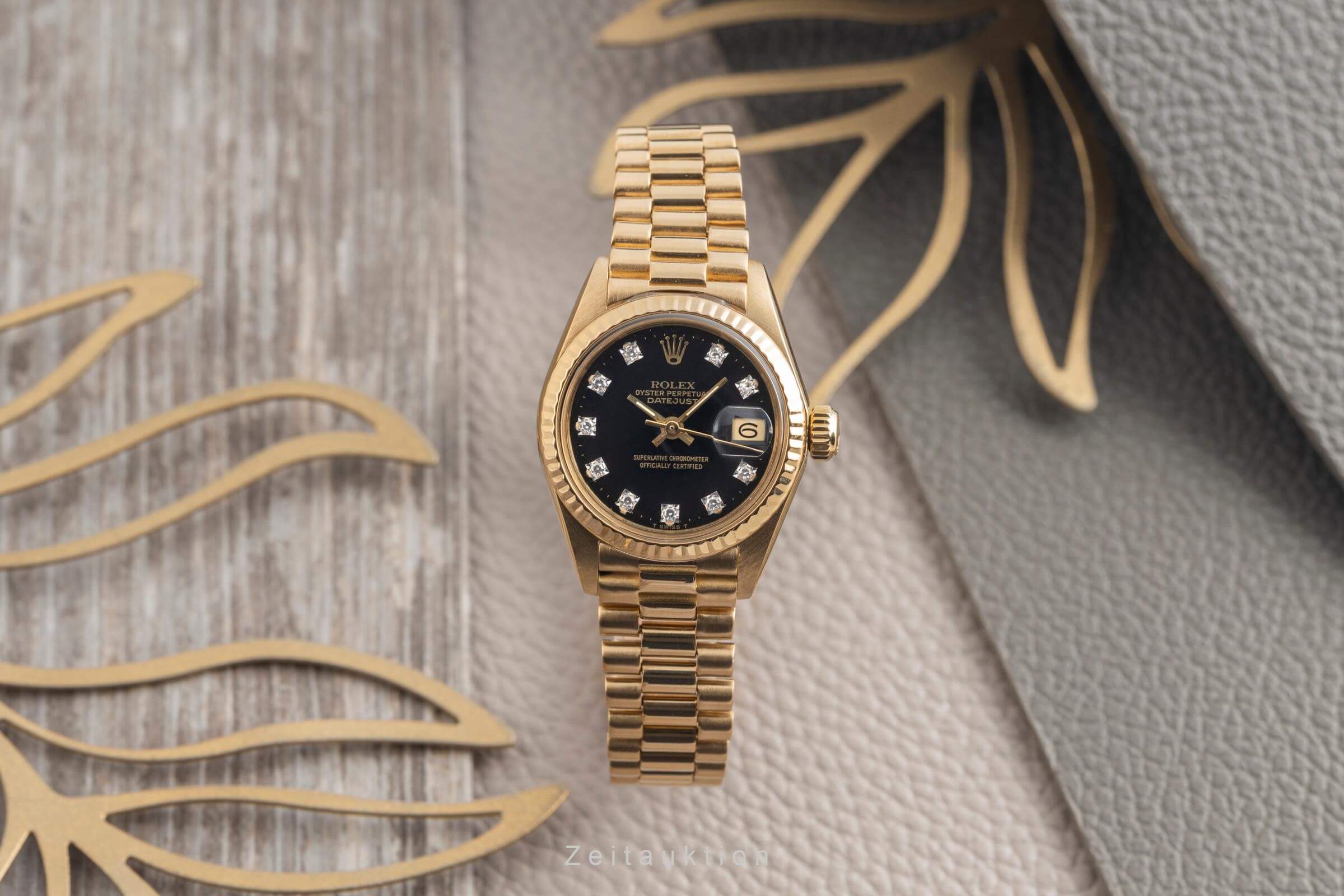 Rolex Lady Datejust 18k Gold Automatik Kal. 2030 Ref. 6917 VINTAGE  | Zeitauktion