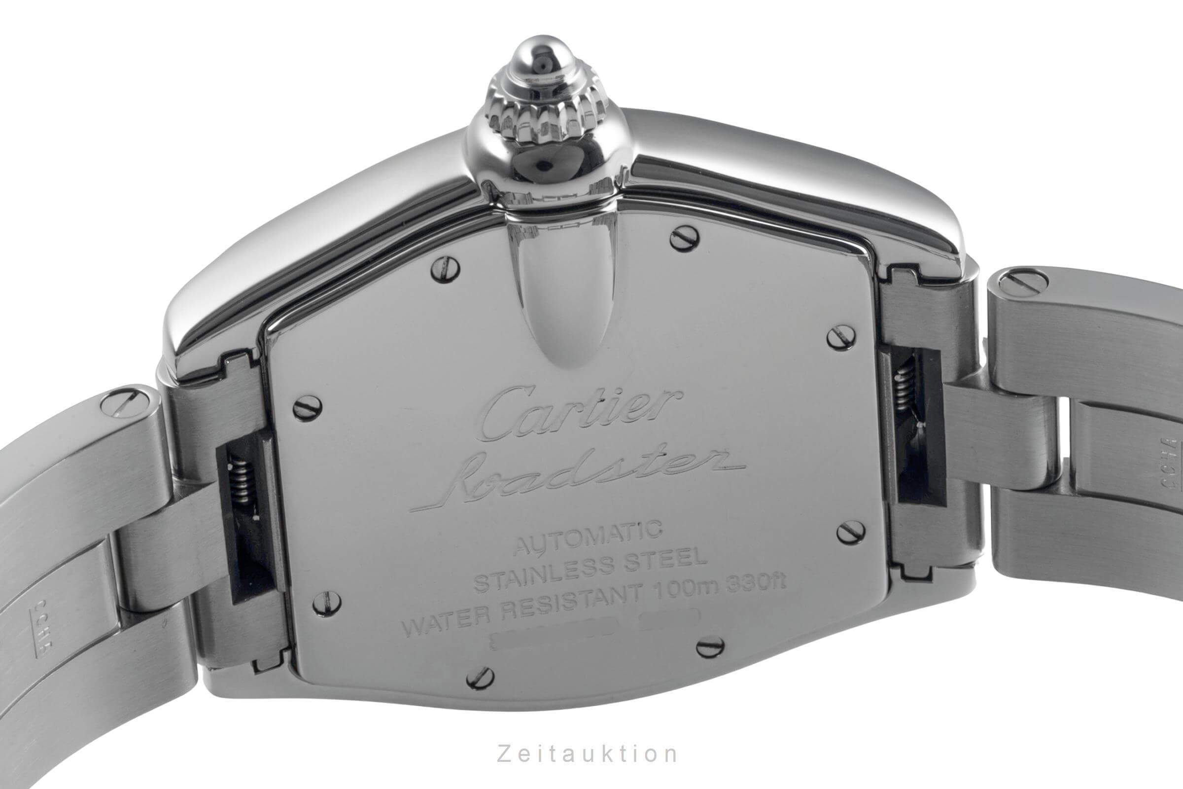 Cartier Roadster steel automatic Kal. 3110 Ref. W62004V3  | Zeitauktion