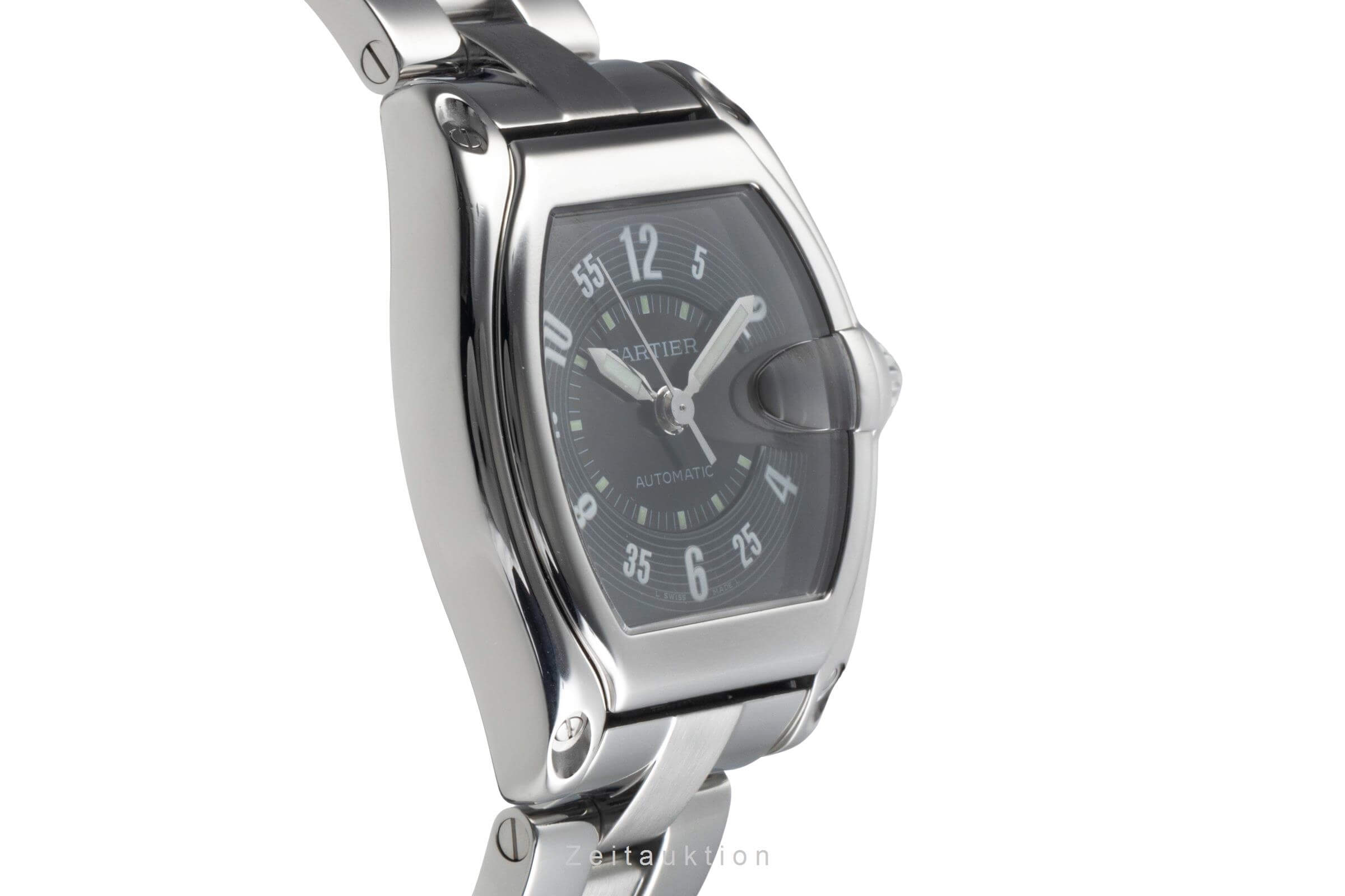 Cartier Roadster steel automatic Kal. 3110 Ref. W62004V3  | Zeitauktion