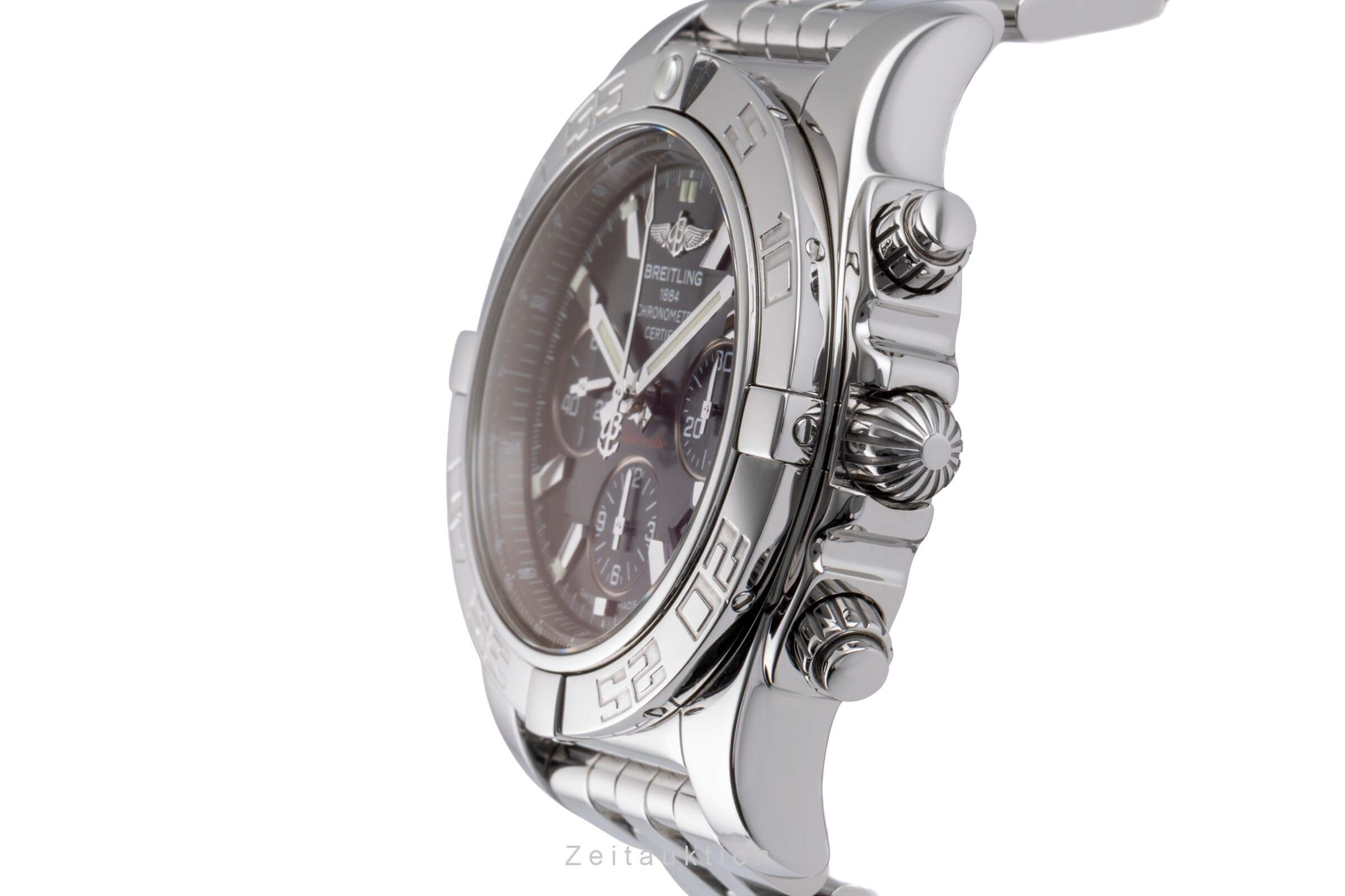 Breitling Chronomat 44 cronografo acciaio automatismo Kal. B01 Ref. AB0110,  AB011M24PA  | Zeitauktion