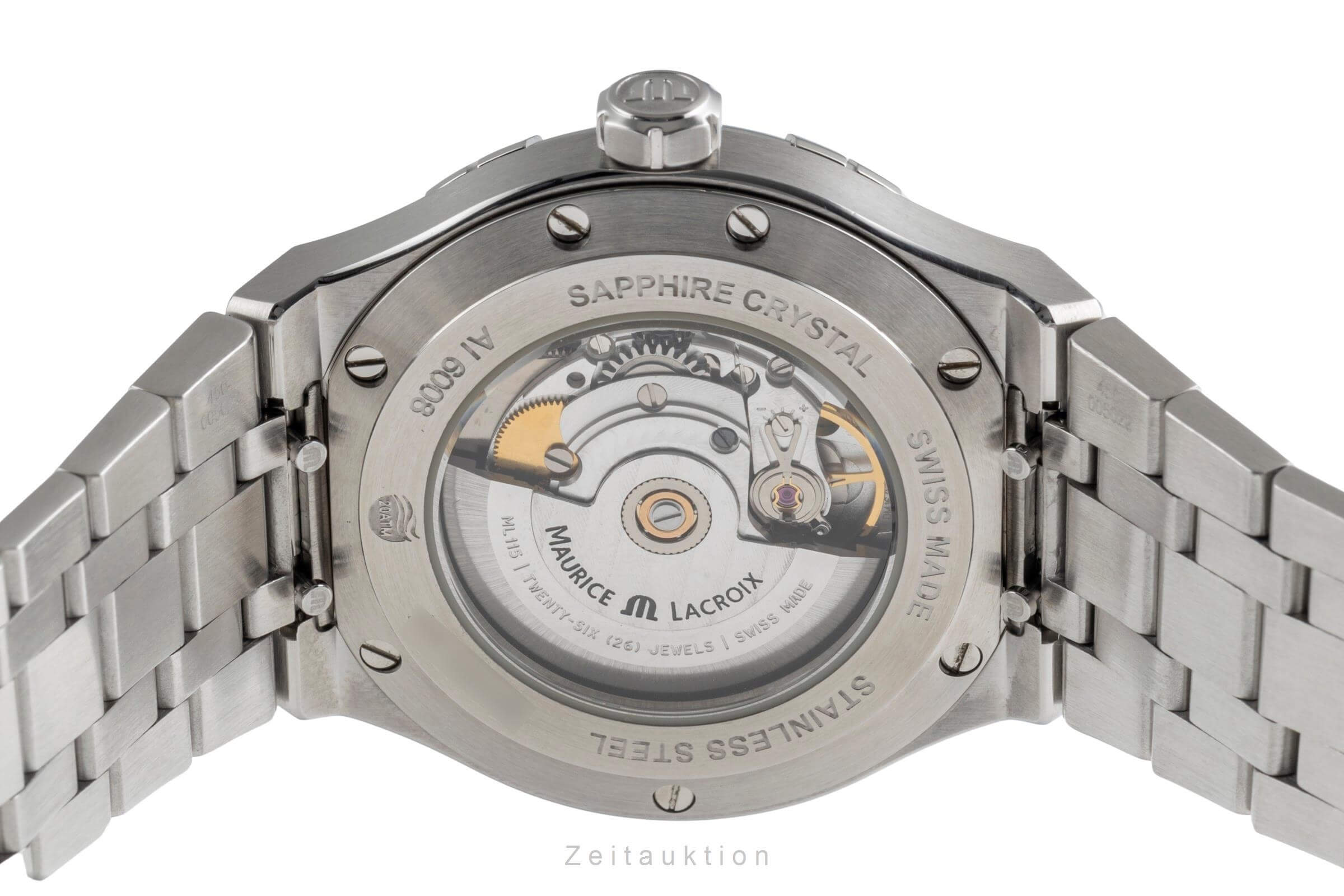 Maurice Lacroix Aikon acciaio automatismo Kal. ML115 Ref. AI6008-SS002-430  | Zeitauktion