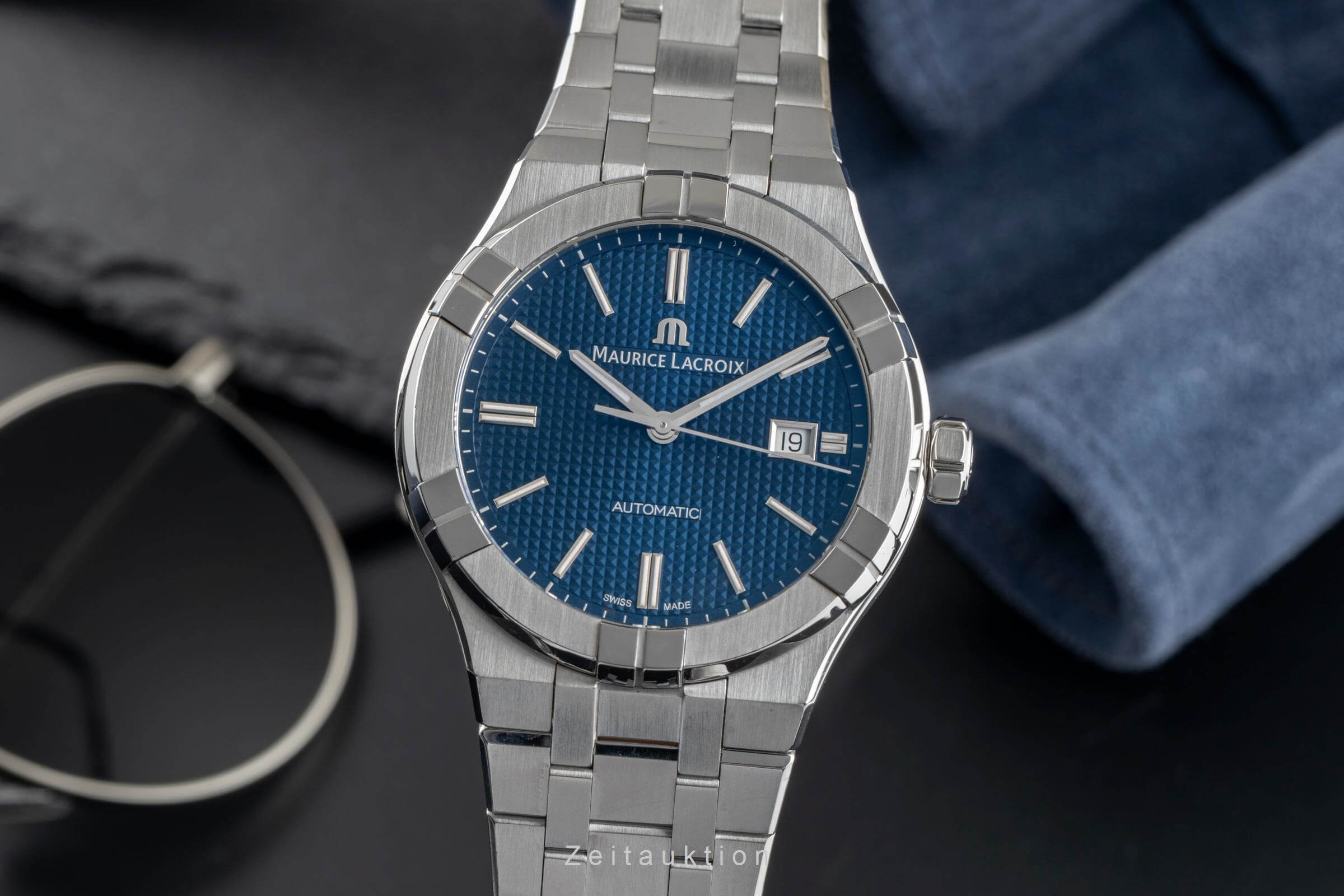 Maurice Lacroix Aikon acciaio automatismo Kal. ML115 Ref. AI6008-SS002-430  | Zeitauktion