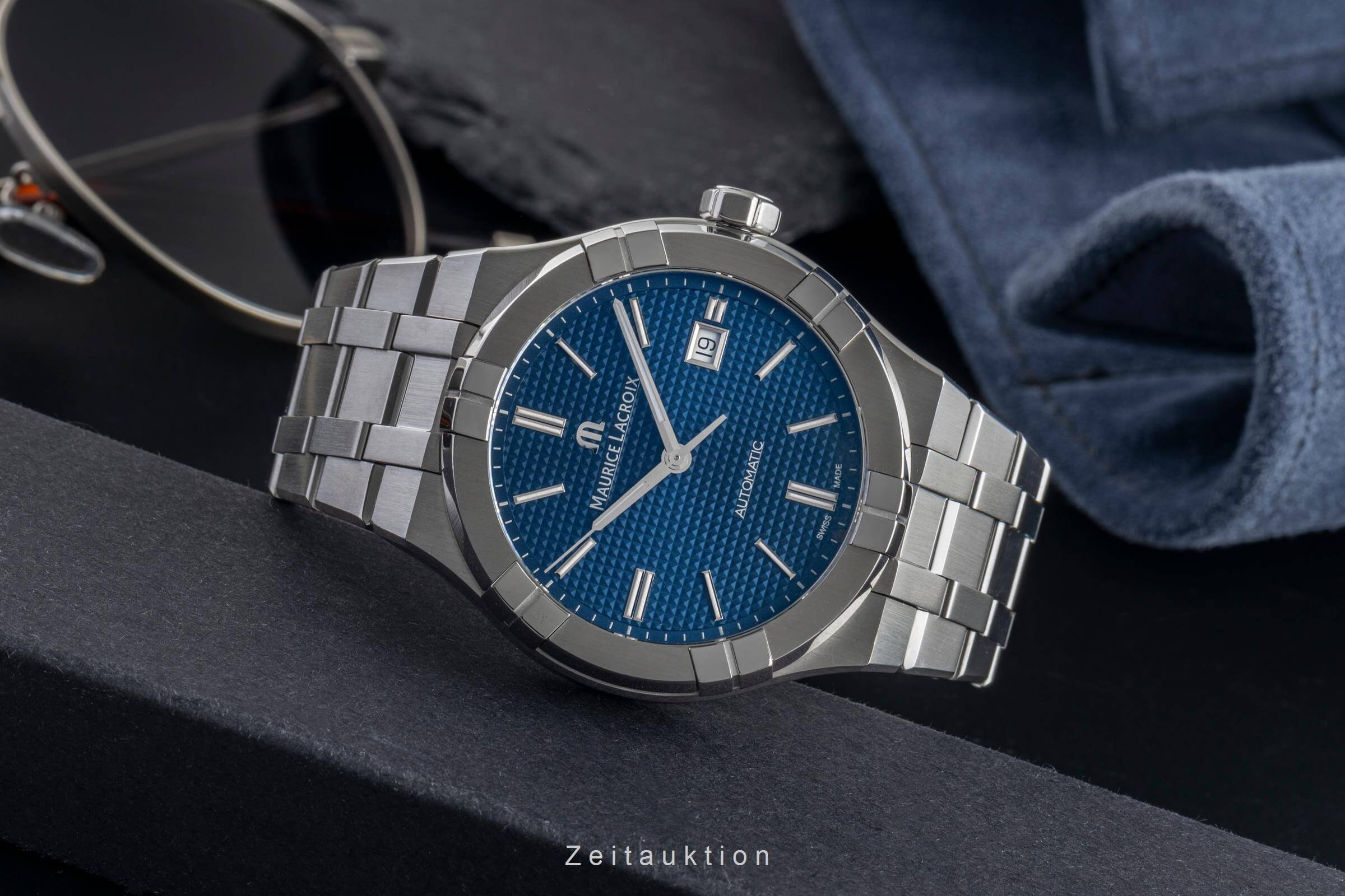 Maurice Lacroix Aikon acciaio automatismo Kal. ML115 Ref. AI6008-SS002-430  | Zeitauktion