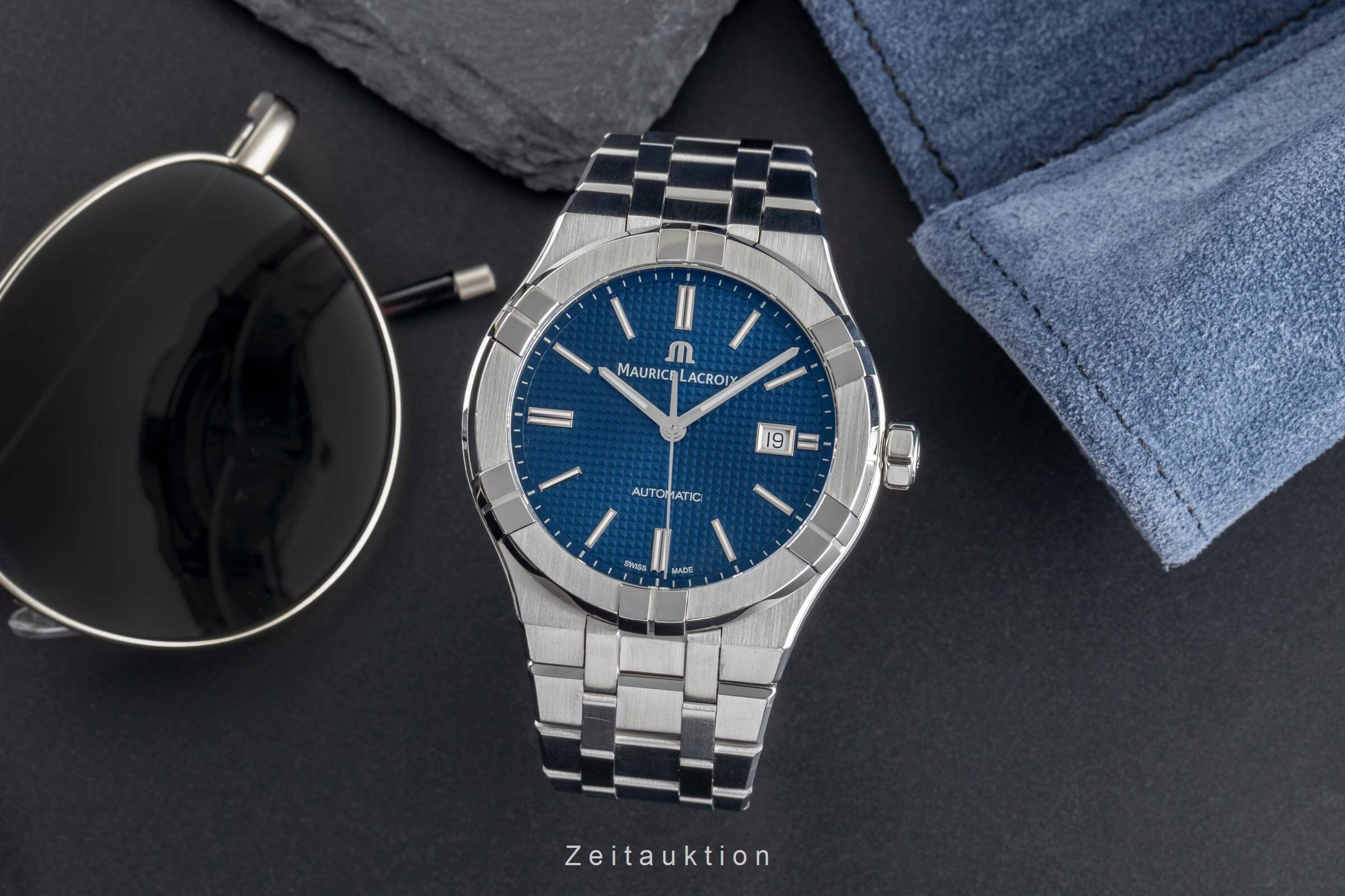 Maurice Lacroix Aikon acciaio automatismo Kal. ML115 Ref. AI6008-SS002-430  | Zeitauktion