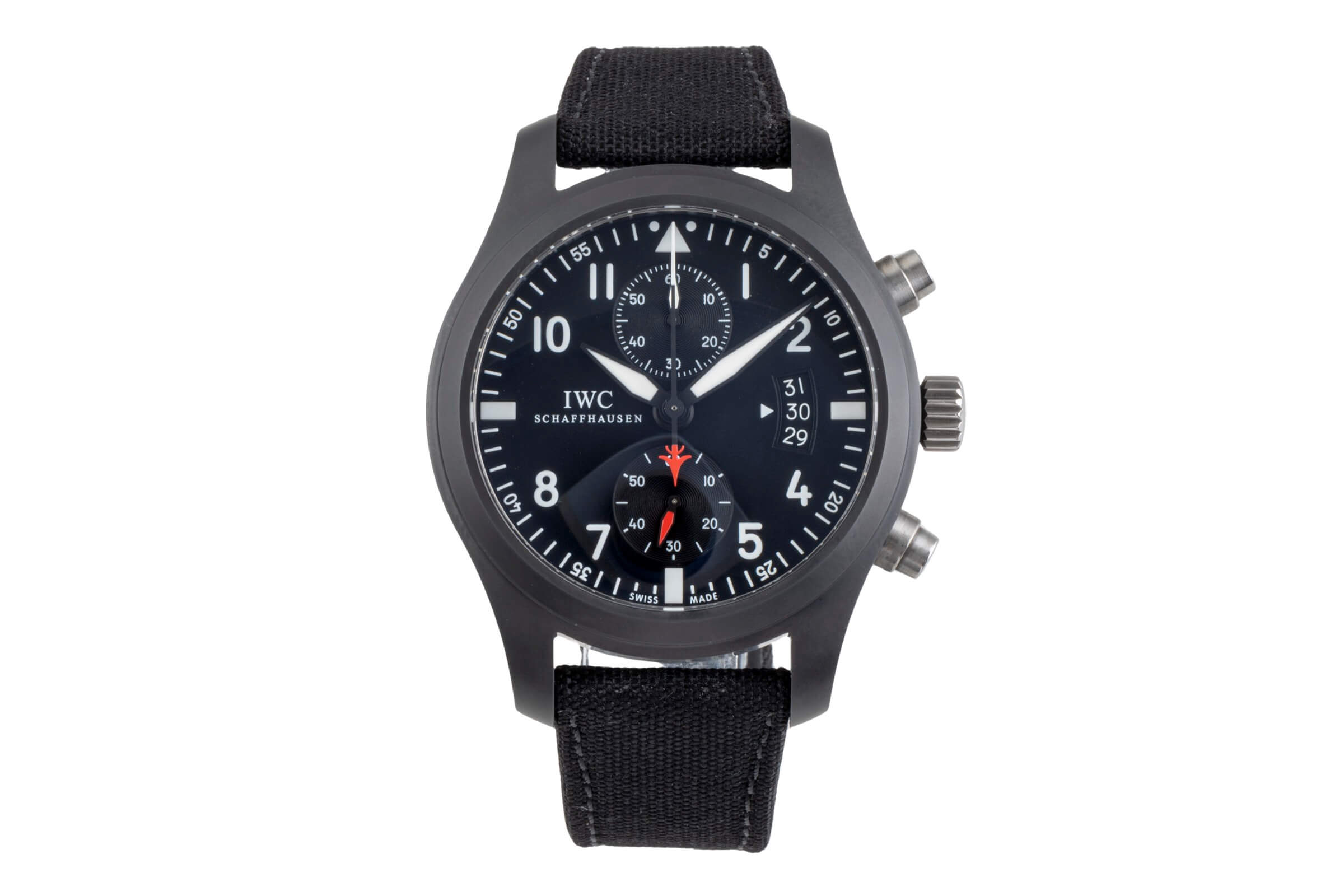 IWC Pilot Chronograph Keramik / Titan Automatik Kal. C.89365 Ref. IW388001  | Zeitauktion