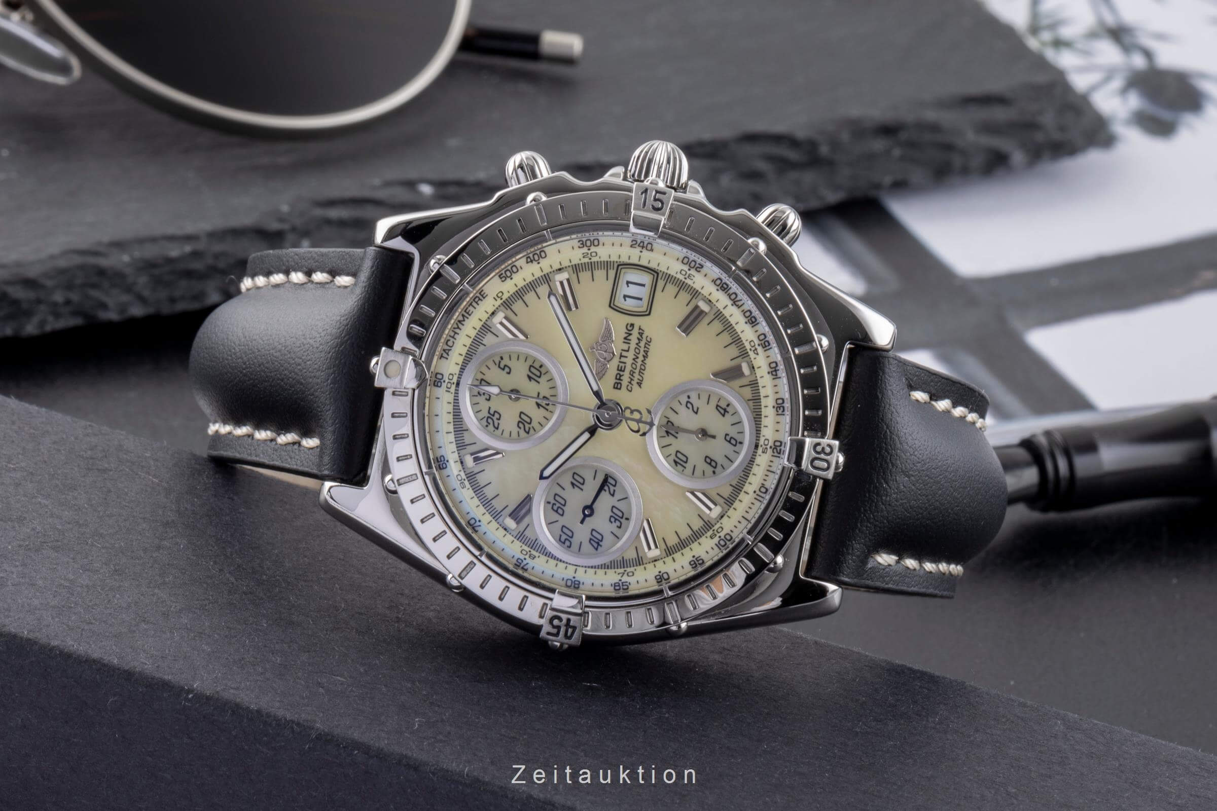 Breitling Chronomat chronograph steel automatic Kal. B13 Ref. A13050.1  | Zeitauktion