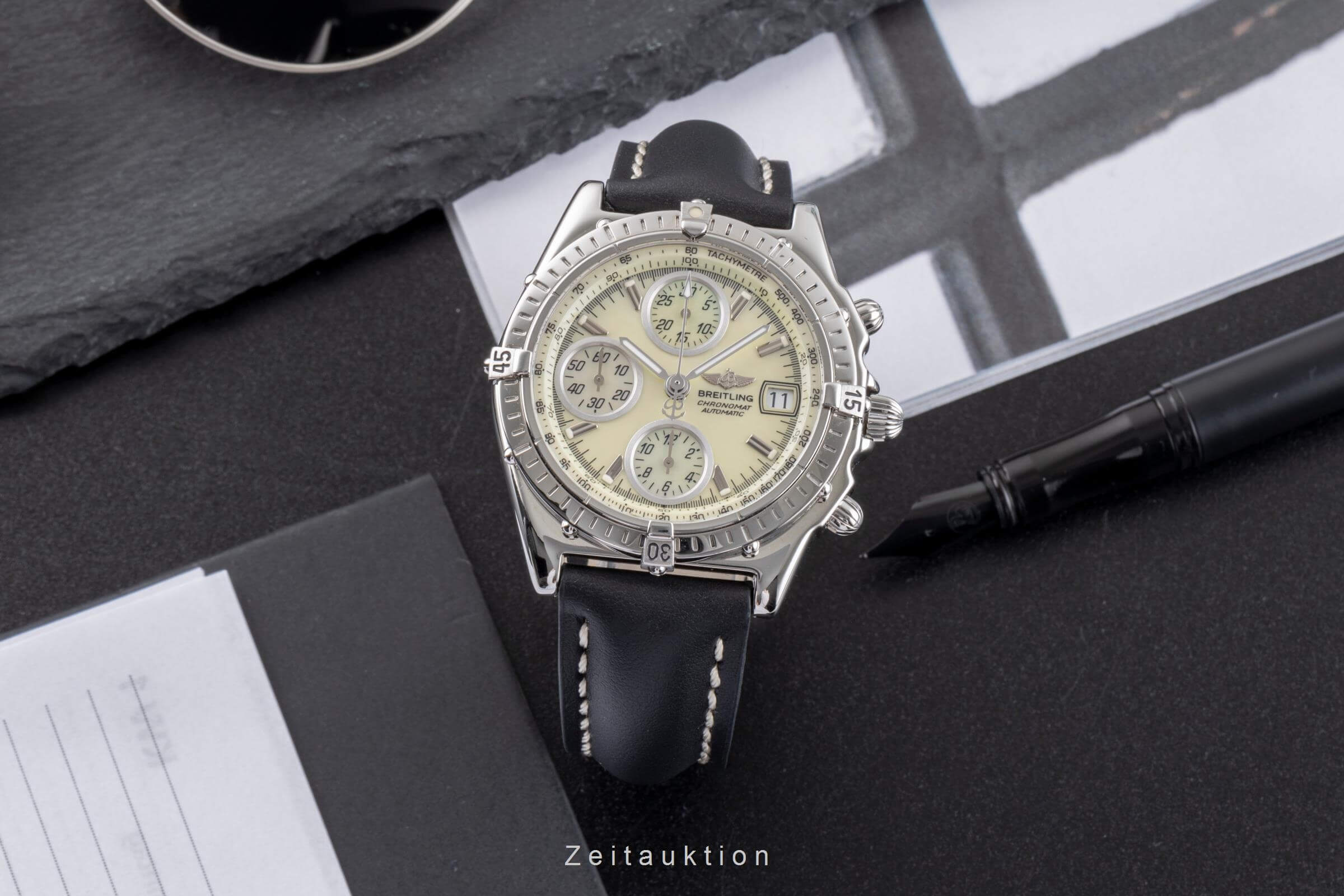 Breitling Chronomat chronograph steel automatic Kal. B13 Ref. A13050.1  | Zeitauktion