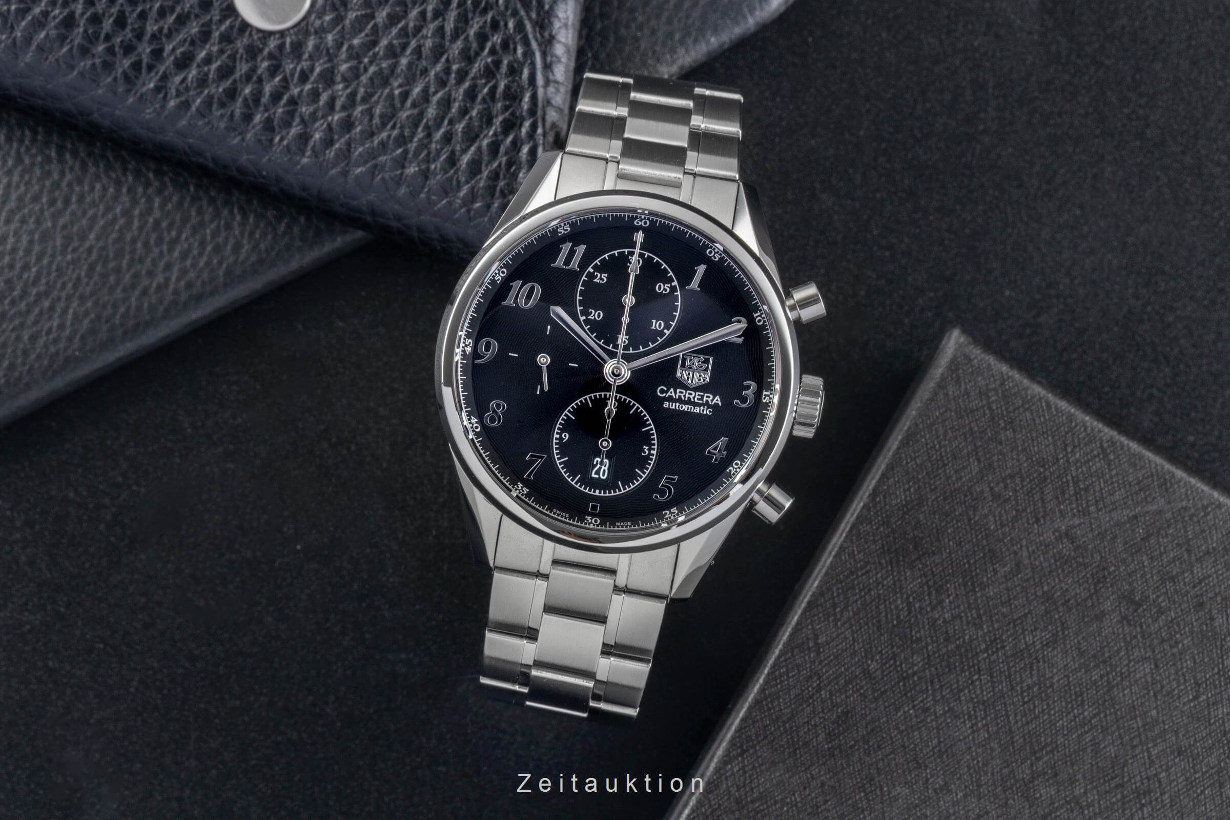 Tag Heuer Carrera cronógrafo acero automático Kal. 16 Ref. CAS2110.FC6266  | Zeitauktion