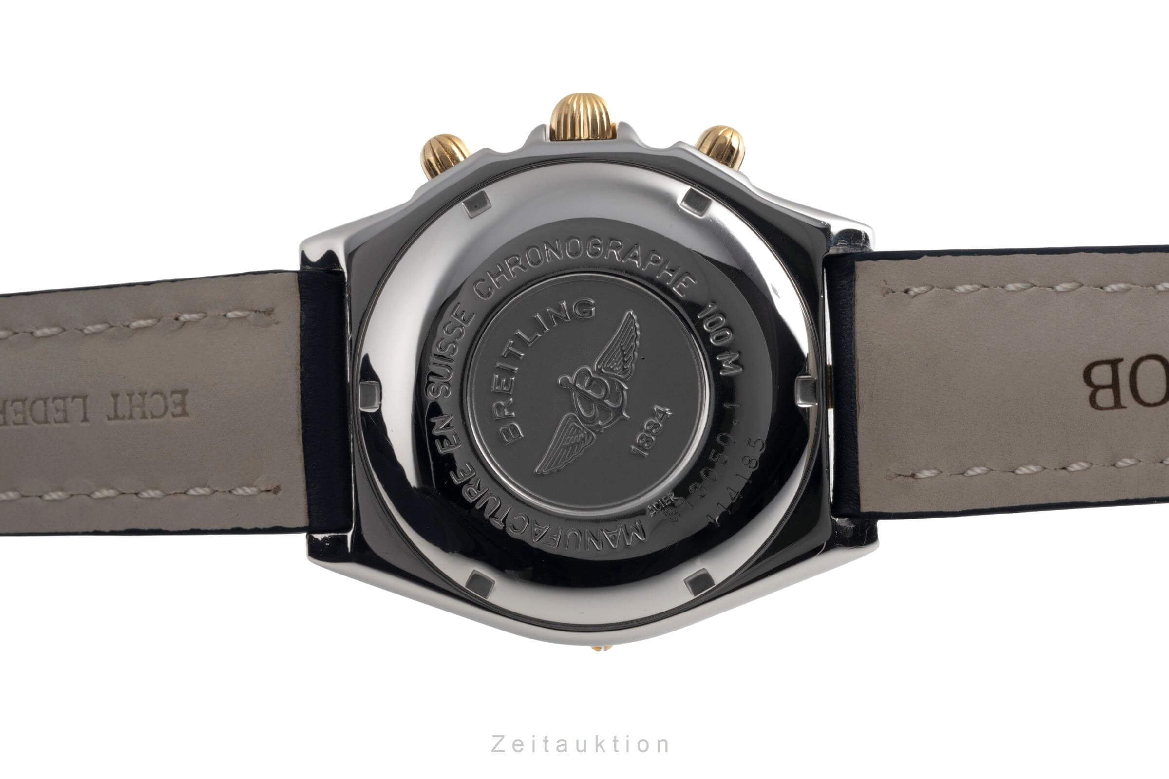 Breitling Chronomat chronograph steel / gold automatic Kal. B13 Ref. B13050.1  | Zeitauktion