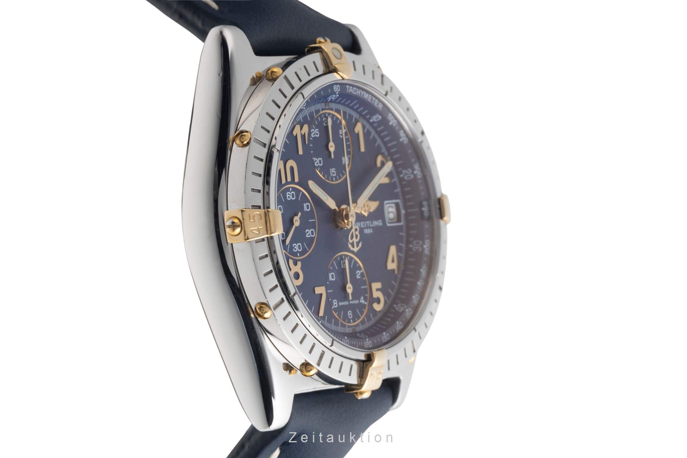 Breitling Chronomat chronograph steel / gold automatic Kal. B13 Ref. B13050.1  | Zeitauktion