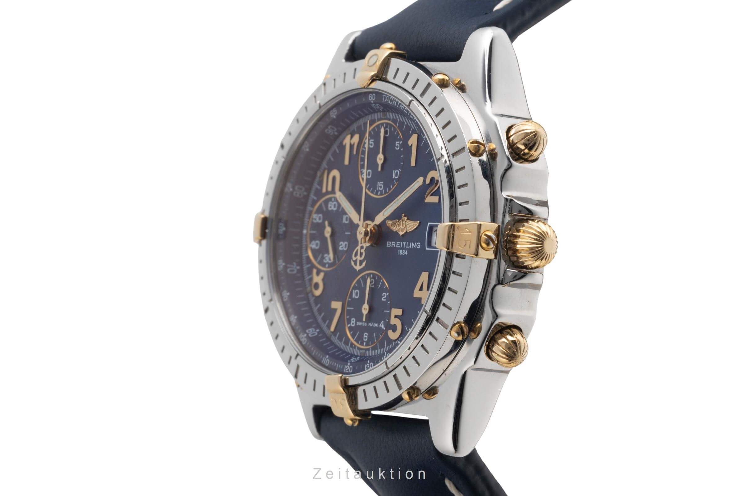 Breitling Chronomat chronograph steel / gold automatic Kal. B13 Ref. B13050.1  | Zeitauktion