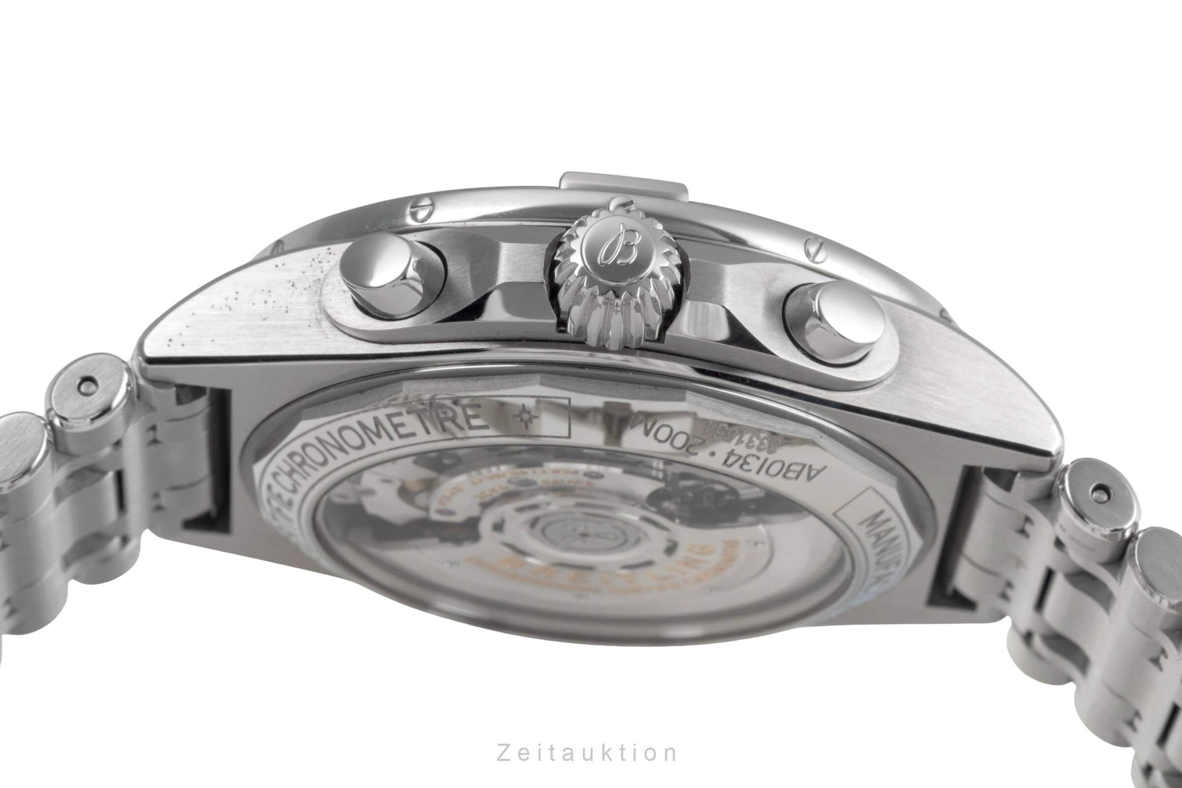 Breitling Chronomat Chronograph Stahl Automatik Kal. B01 Ref. AB0134101G1A1  | Zeitauktion