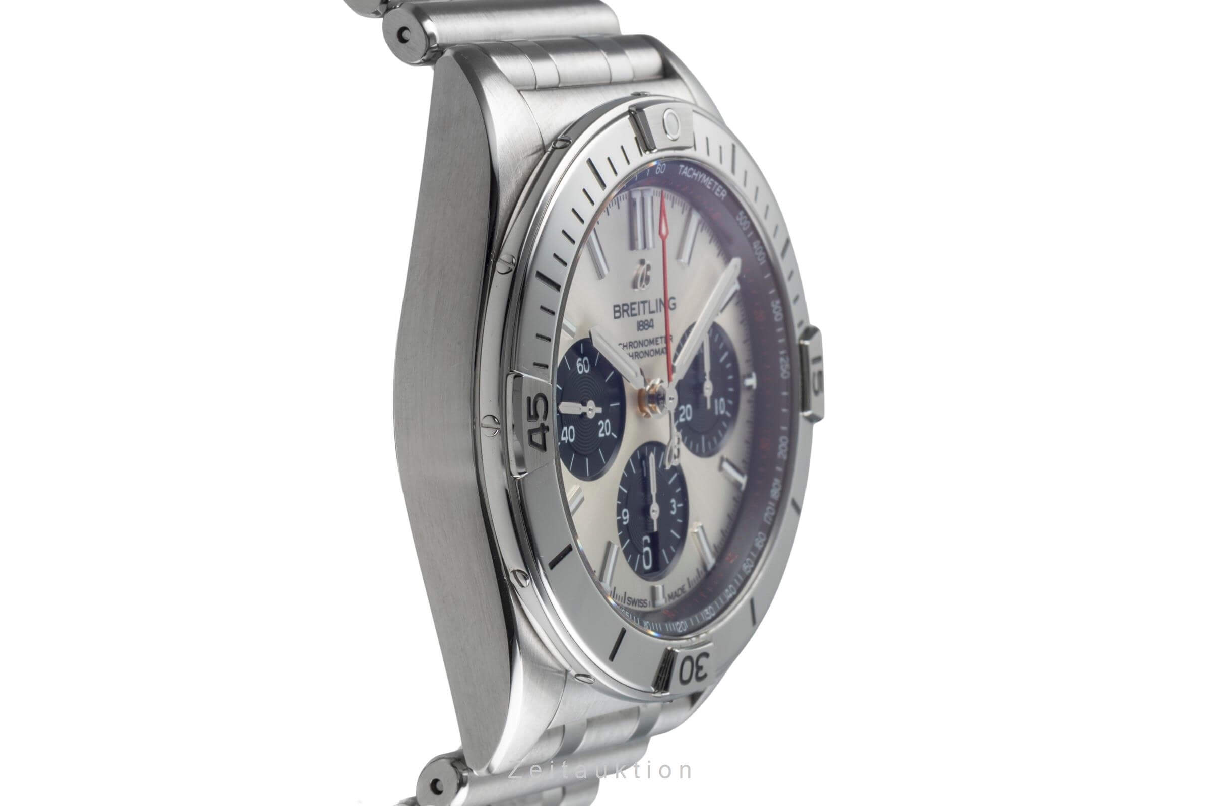 Breitling Chronomat Chronograph Stahl Automatik Kal. B01 Ref. AB0134101G1A1  | Zeitauktion