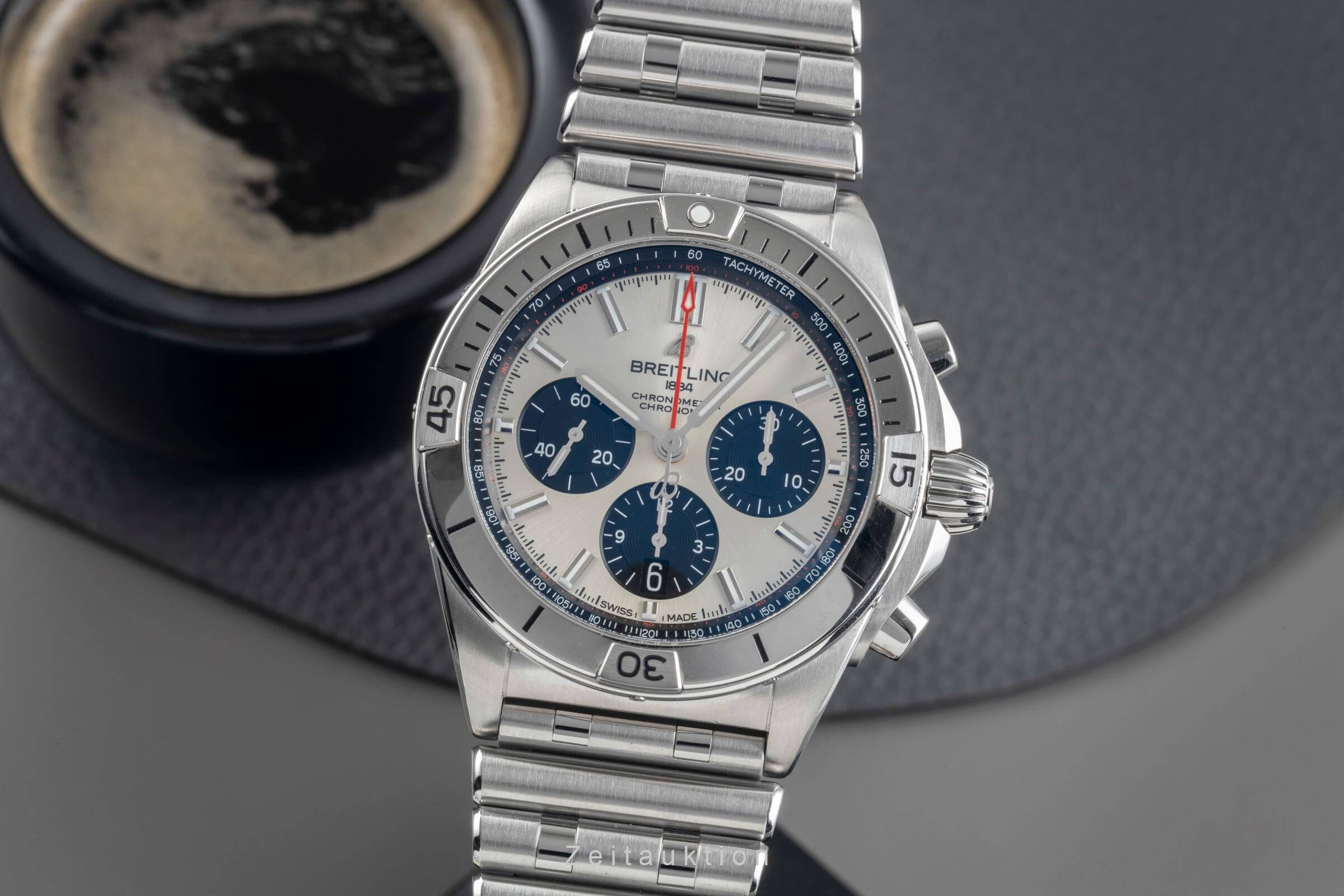 Breitling Chronomat Chronograph Stahl Automatik Kal. B01 Ref. AB0134101G1A1  | Zeitauktion