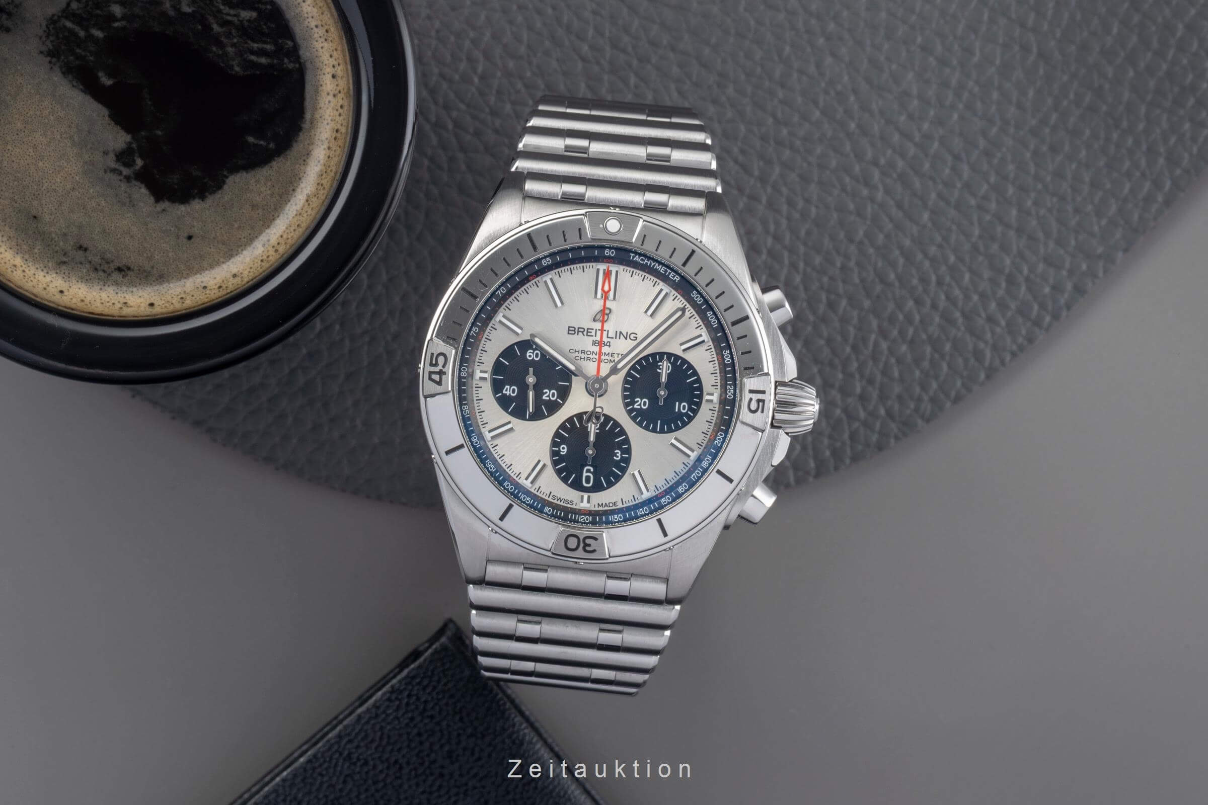 Breitling Chronomat Chronograph Stahl Automatik Kal. B01 Ref. AB0134101G1A1  | Zeitauktion
