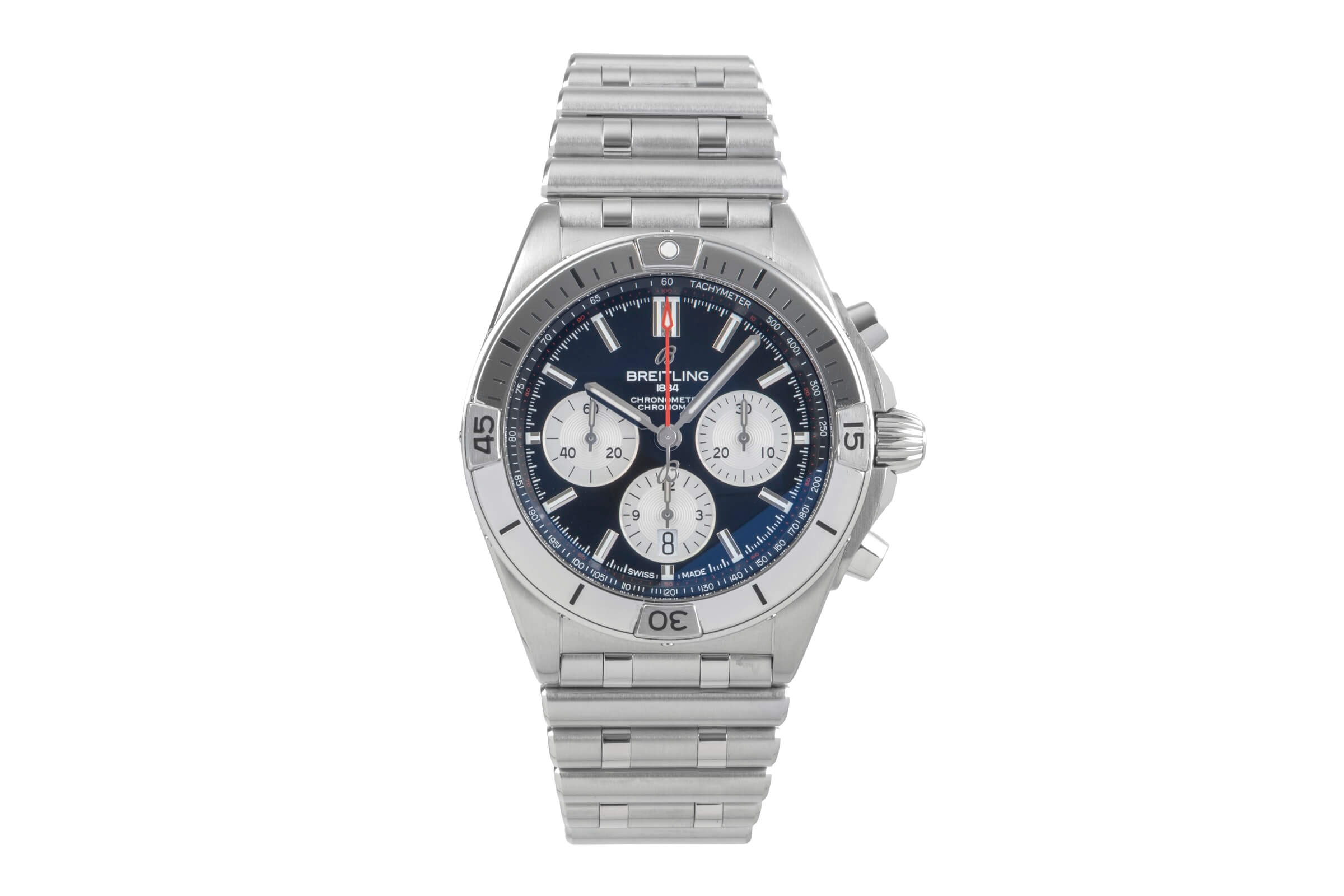 Breitling Chronomat chronographe acier automatique Kal. B01 Ref. AB0134101B1A1  | Zeitauktion