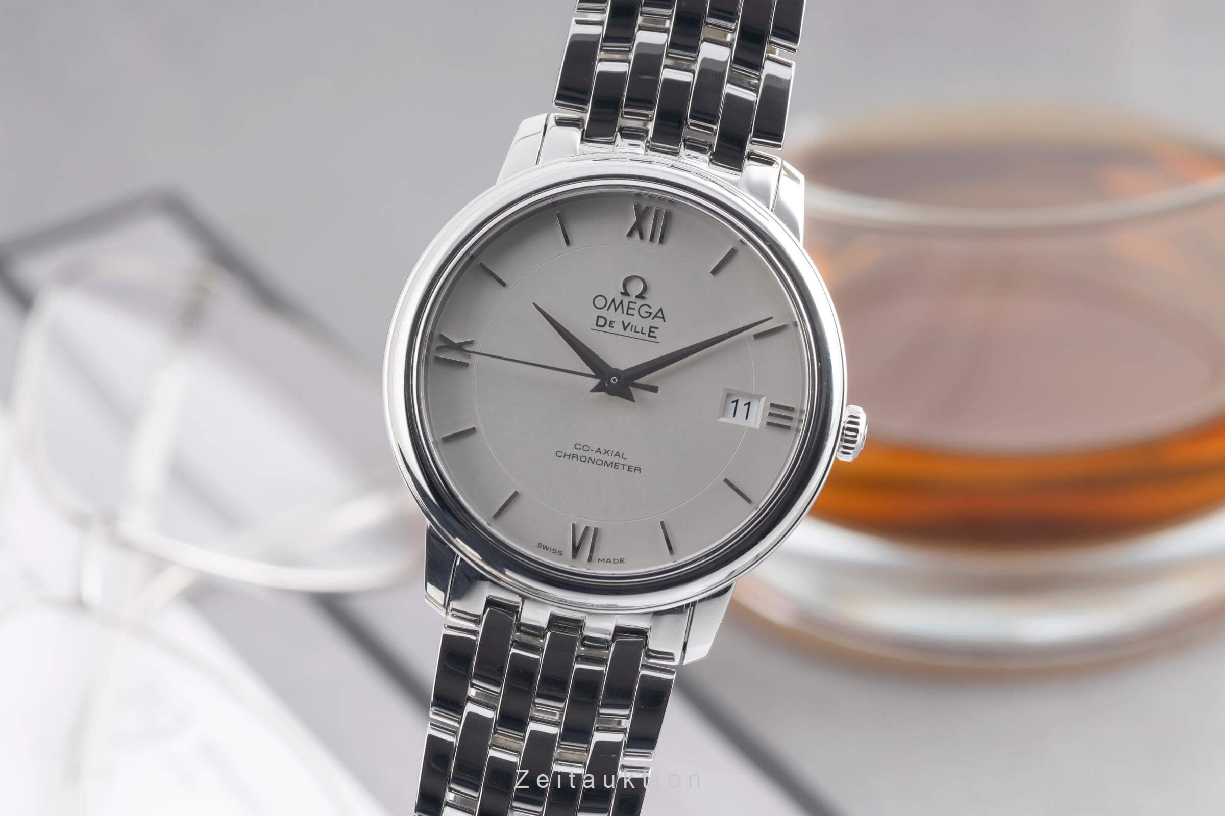 Omega De Ville acciaio automatismo Kal. 2500 Ref. 424.10.37.20.02.001  | Zeitauktion