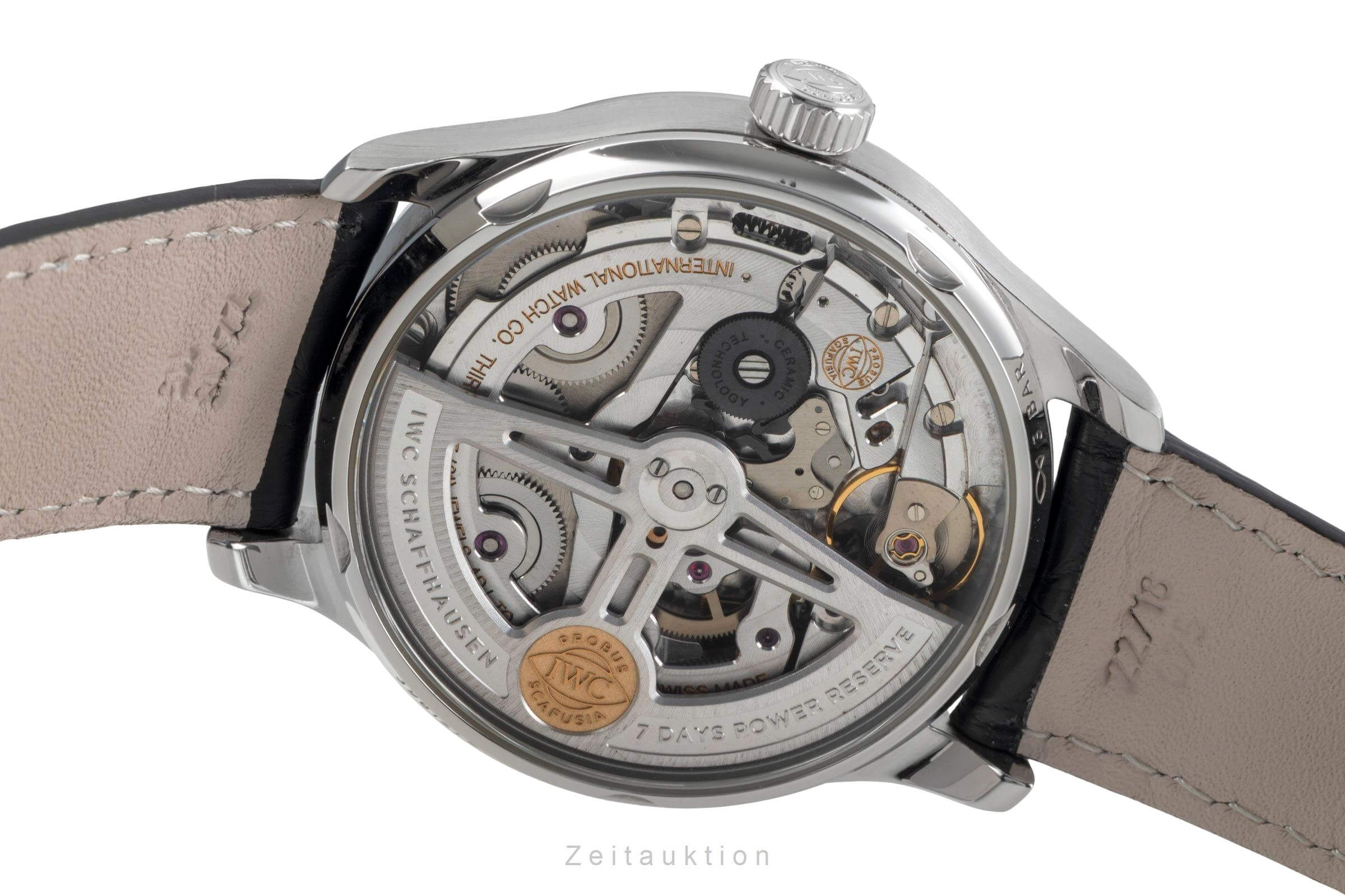 IWC Portugieser steel automatic Kal. C.52010 Ref. IW500704  | Zeitauktion