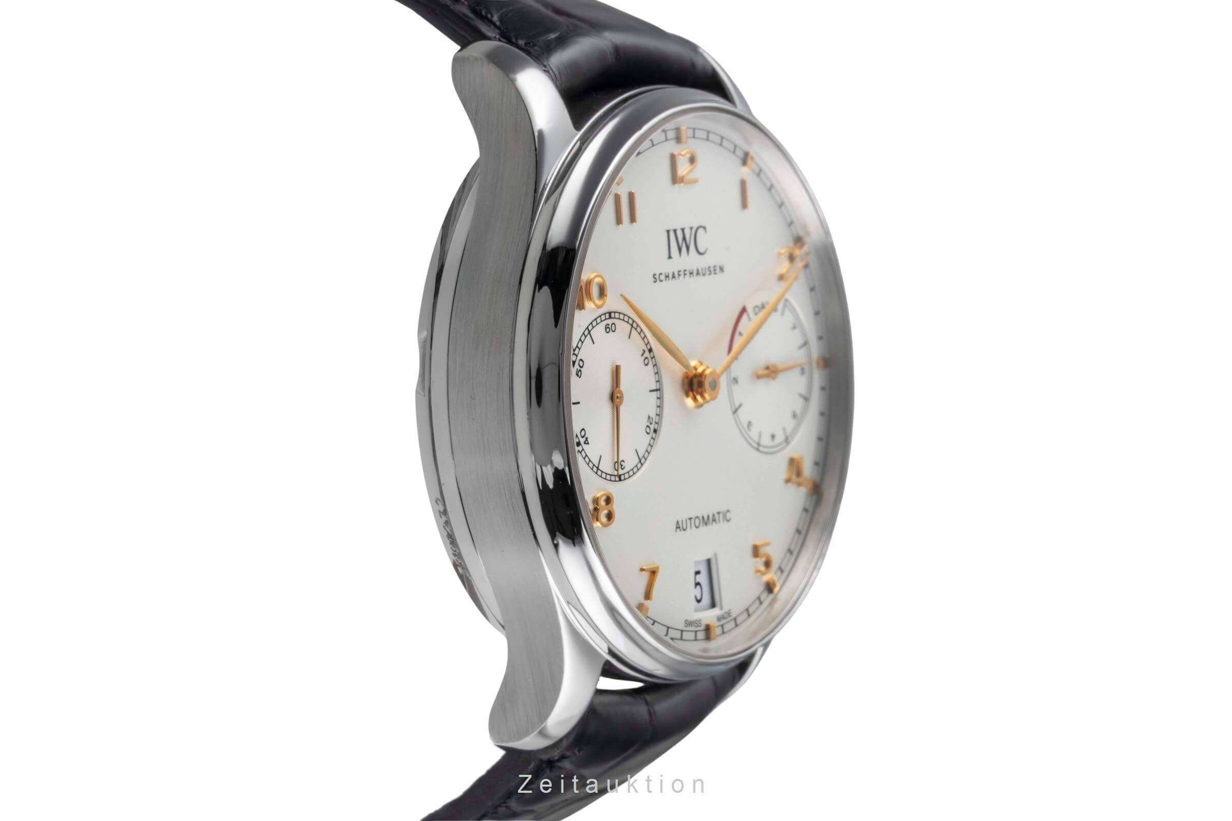 IWC Portugieser steel automatic Kal. C.52010 Ref. IW500704  | Zeitauktion