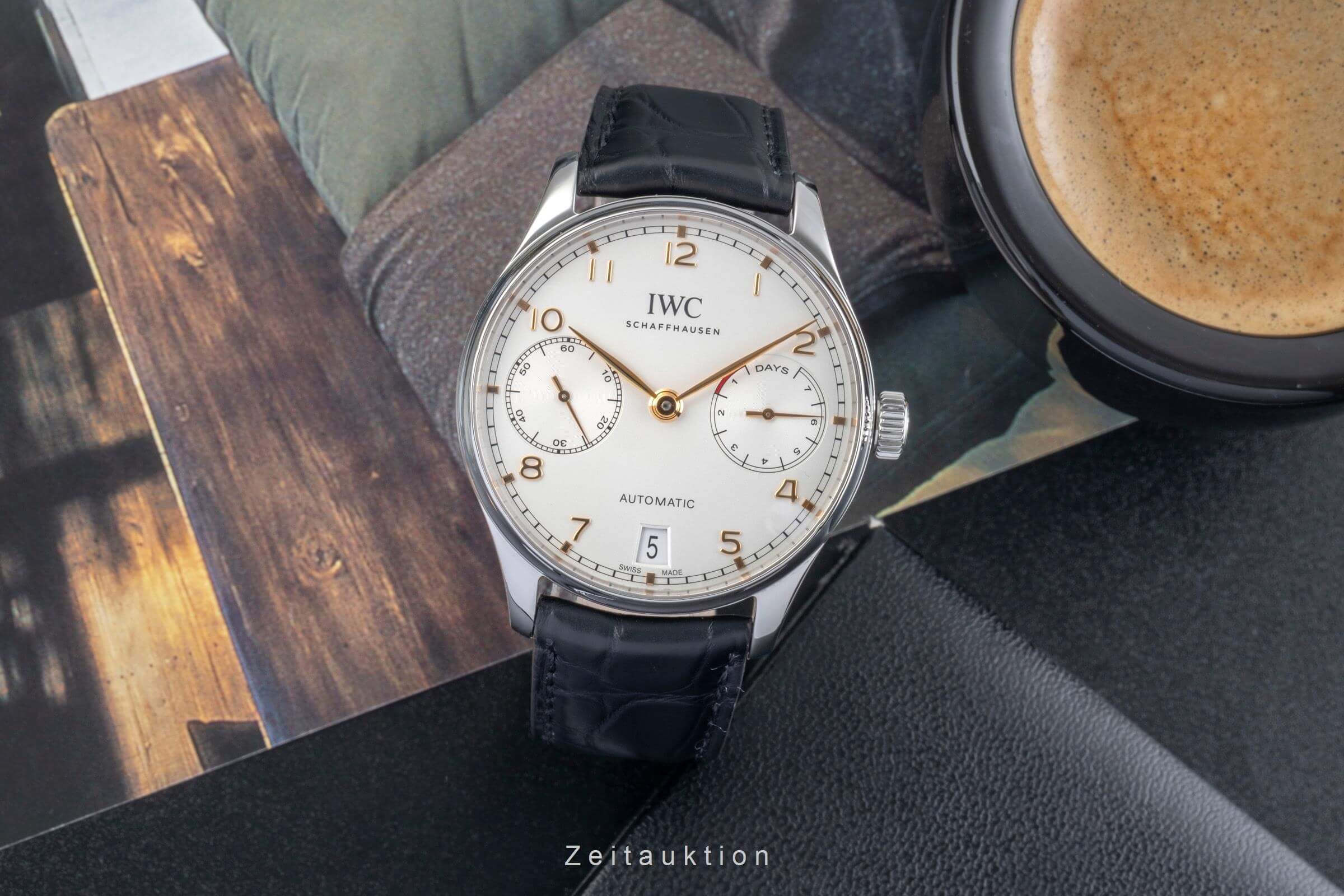 IWC Portugieser steel automatic Kal. C.52010 Ref. IW500704  | Zeitauktion