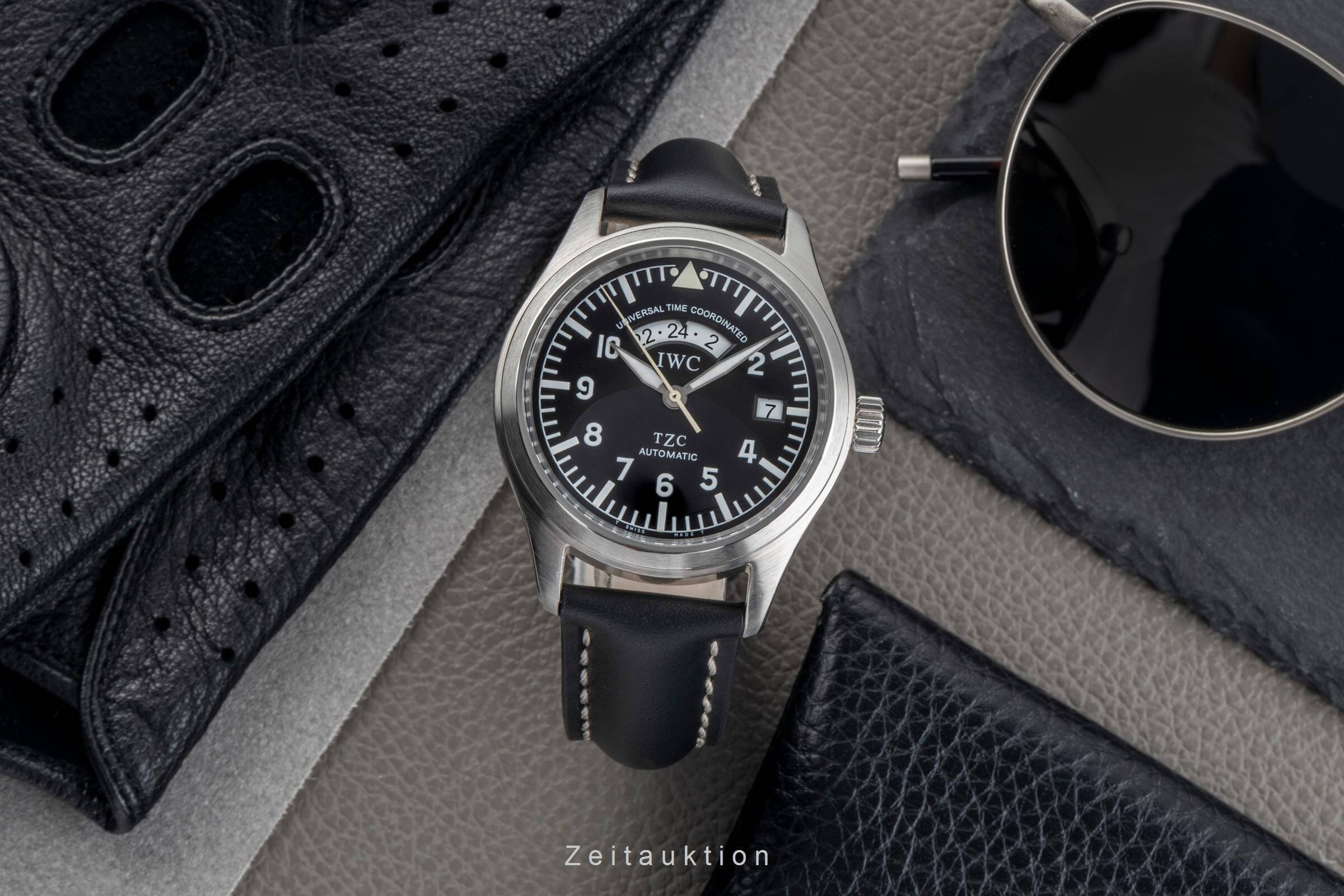 IWC TZC acero automático Kal. C.37526 Ref. IW325101  | Zeitauktion