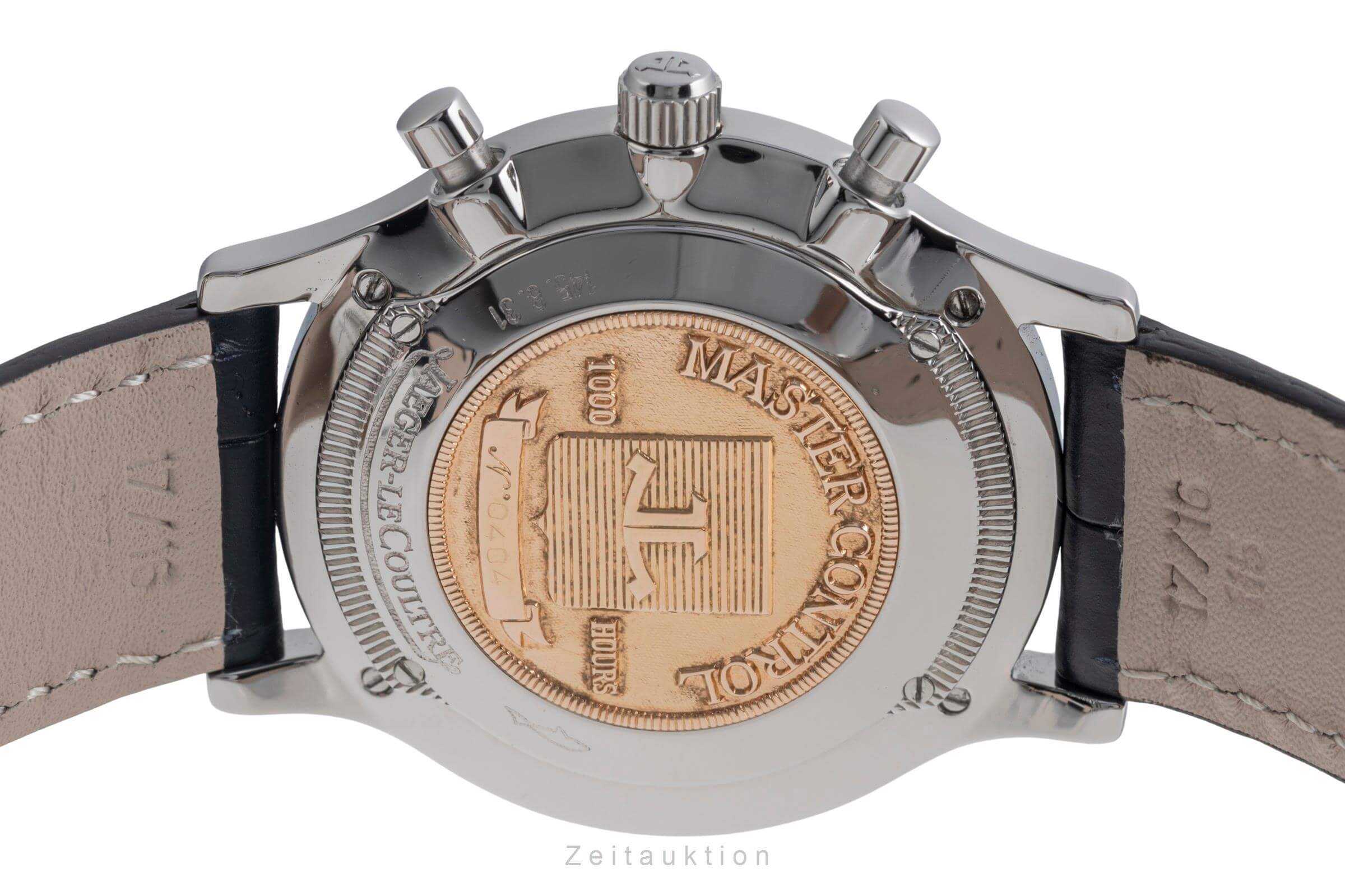 Jaeger-LeCoultre Master Control chronographe acier quartz Kal. 630 Ref. 145.8.31  | Zeitauktion