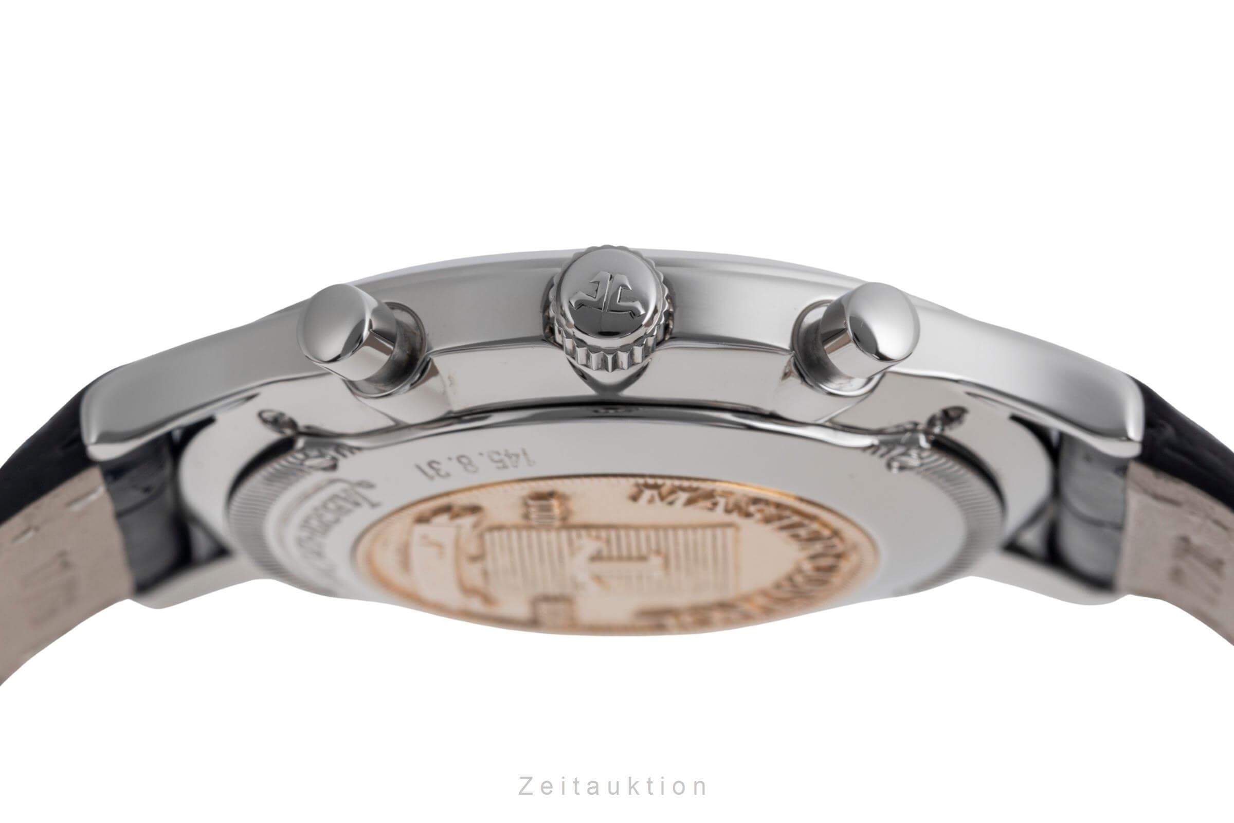 Jaeger-LeCoultre Master Control chronographe acier quartz Kal. 630 Ref. 145.8.31  | Zeitauktion