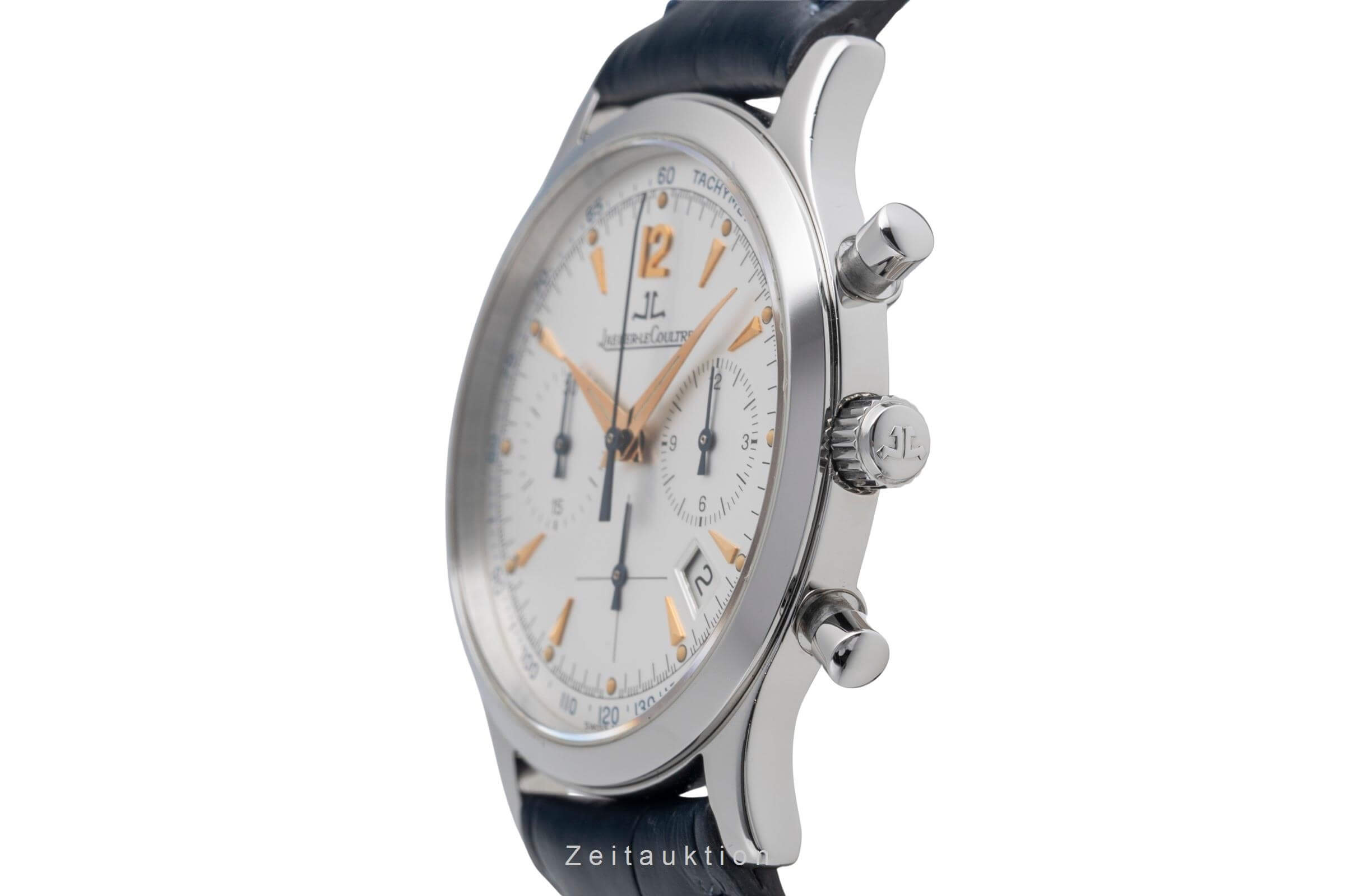 Jaeger-LeCoultre Master Control chronographe acier quartz Kal. 630 Ref. 145.8.31  | Zeitauktion
