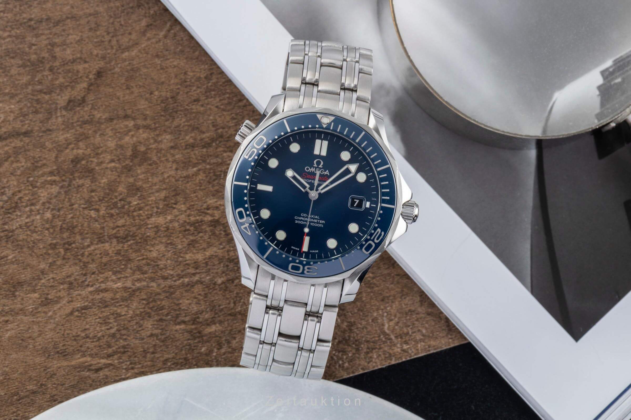 Omega Seamaster steel automatic Kal. 2500 Ref. 212.30.41.20.03.001  | Zeitauktion