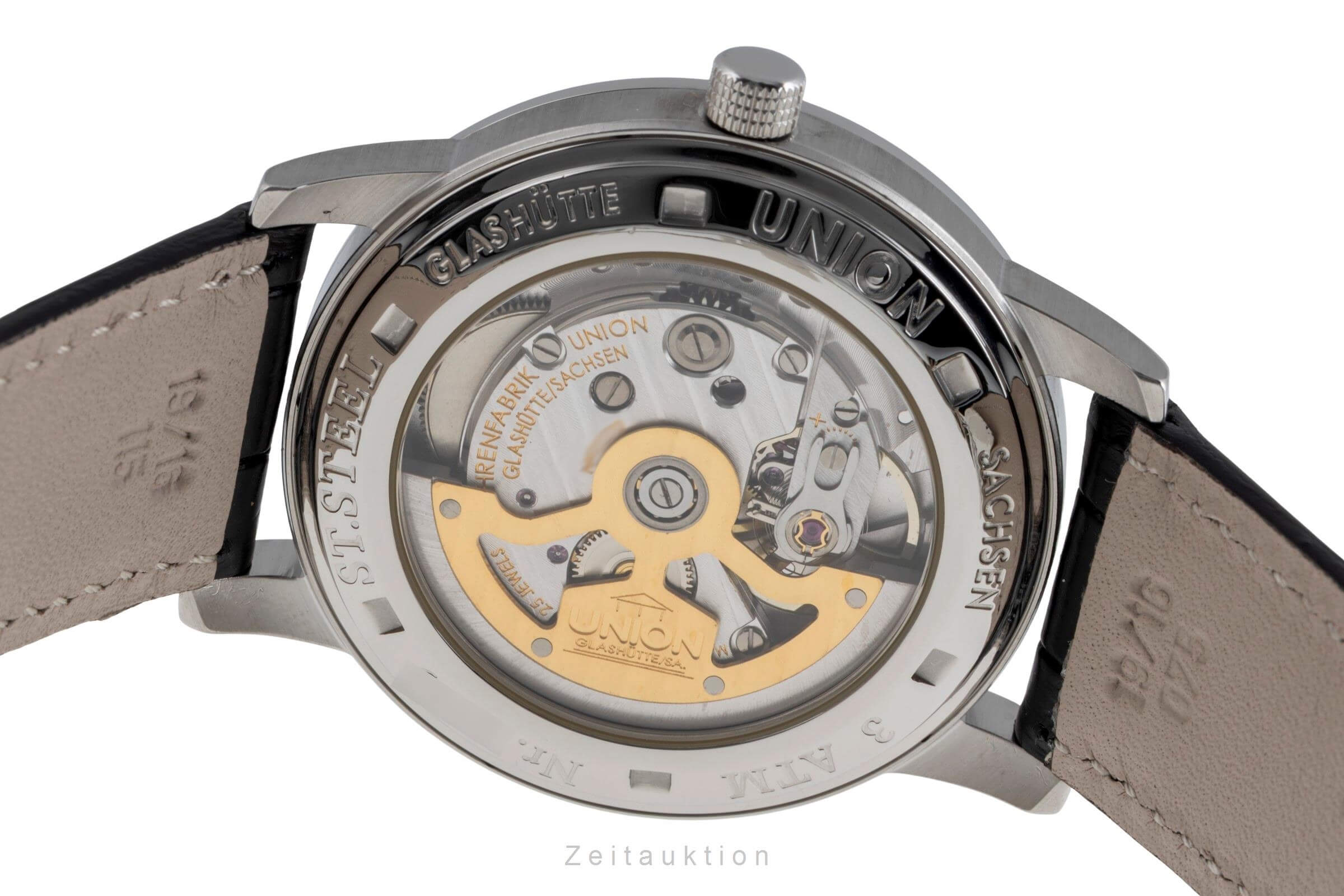 Union Glashütte Klassik Stahl Automatik Kal. 26 Ref. 26-11-15-02-10  | Zeitauktion