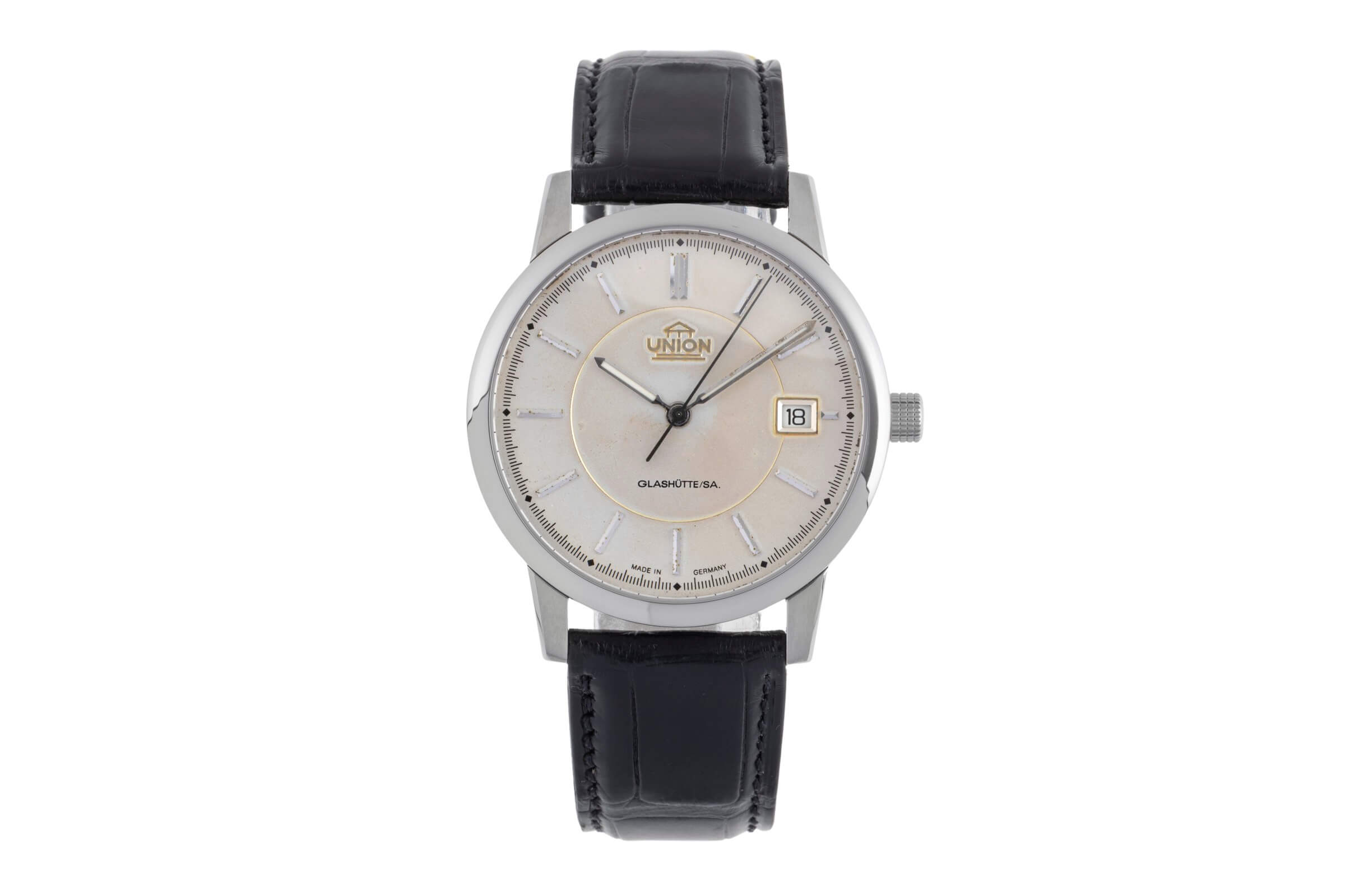 Union Glashütte Klassik Stahl Automatik Kal. 26 Ref. 26-11-15-02-10  | Zeitauktion