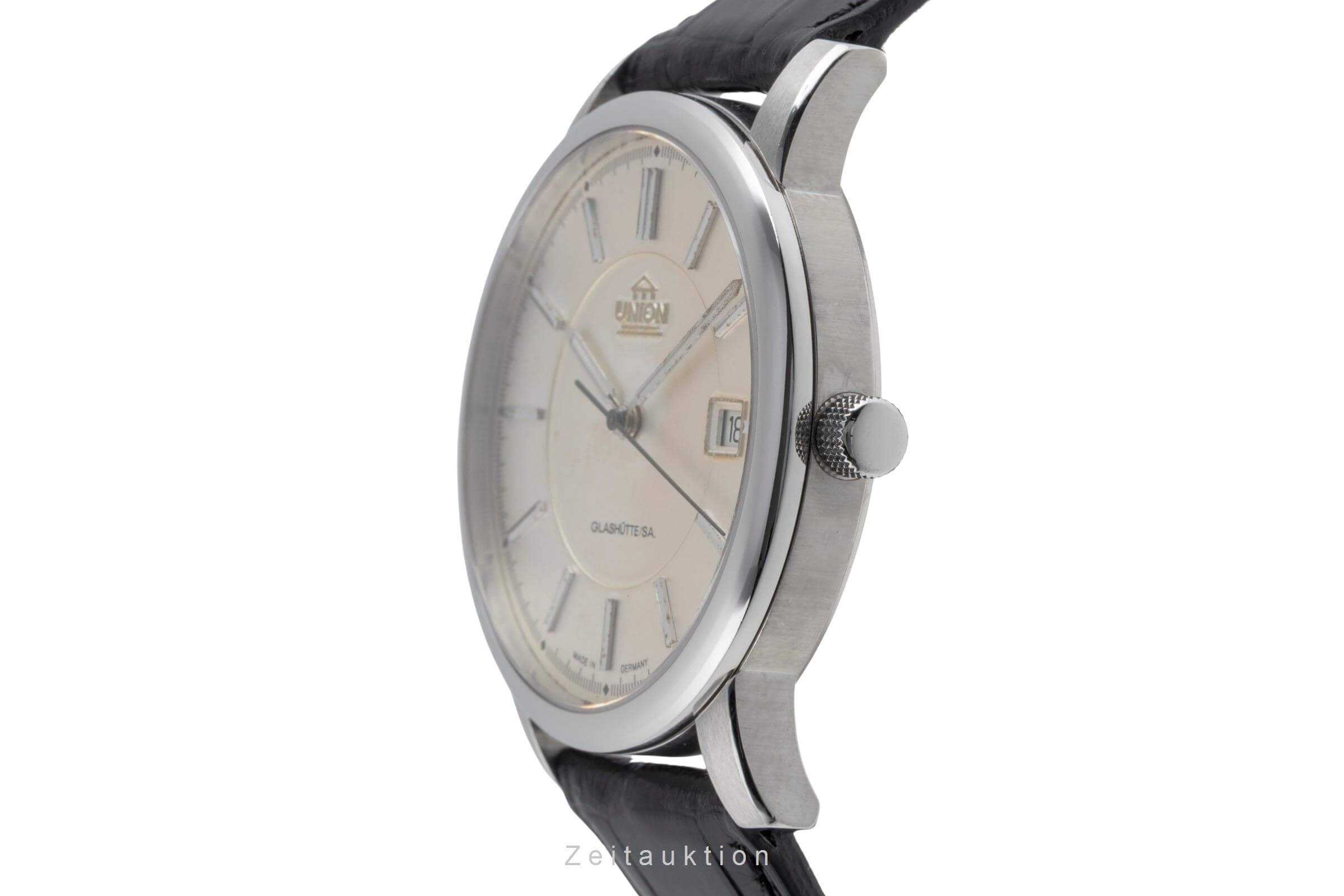 Union Glashütte Klassik Stahl Automatik Kal. 26 Ref. 26-11-15-02-10  | Zeitauktion