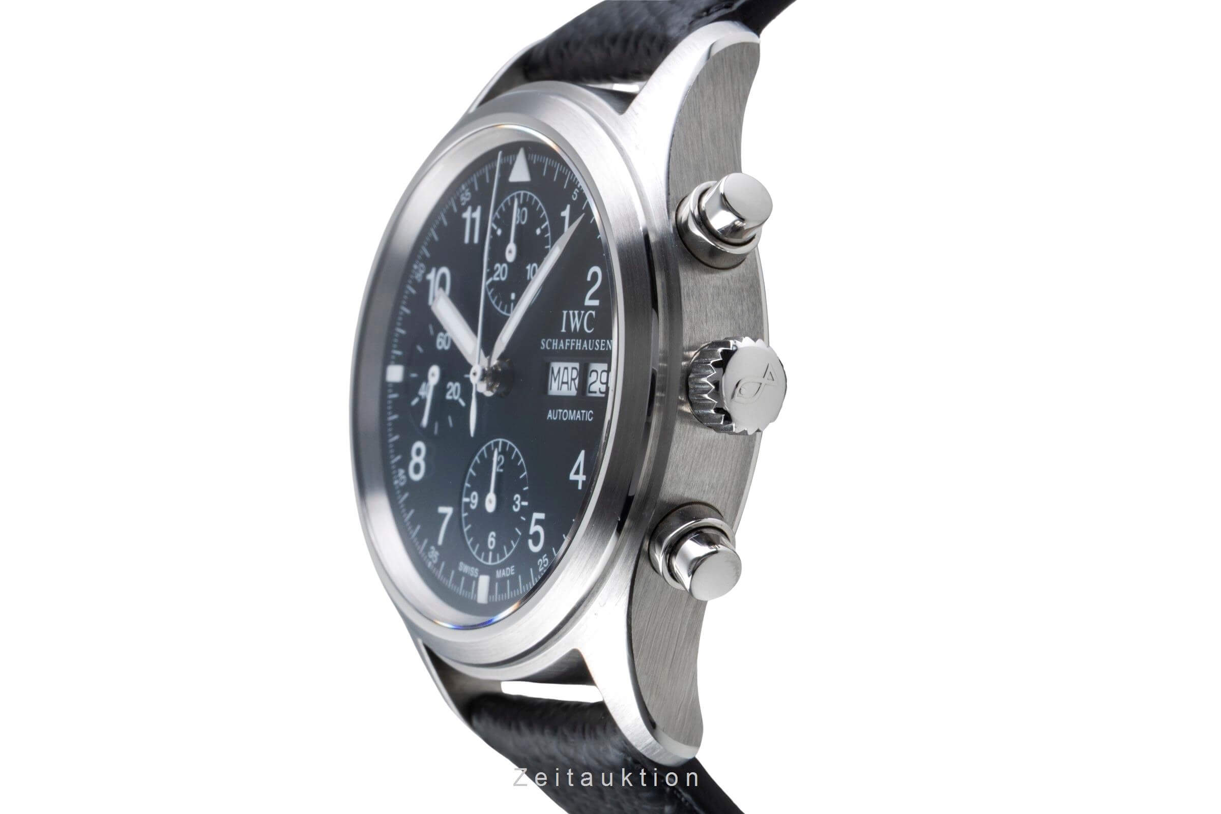 IWC Fliegerchronograph cronografo acciaio automatismo Kal. C.7922 Ref. IW370602  | Zeitauktion